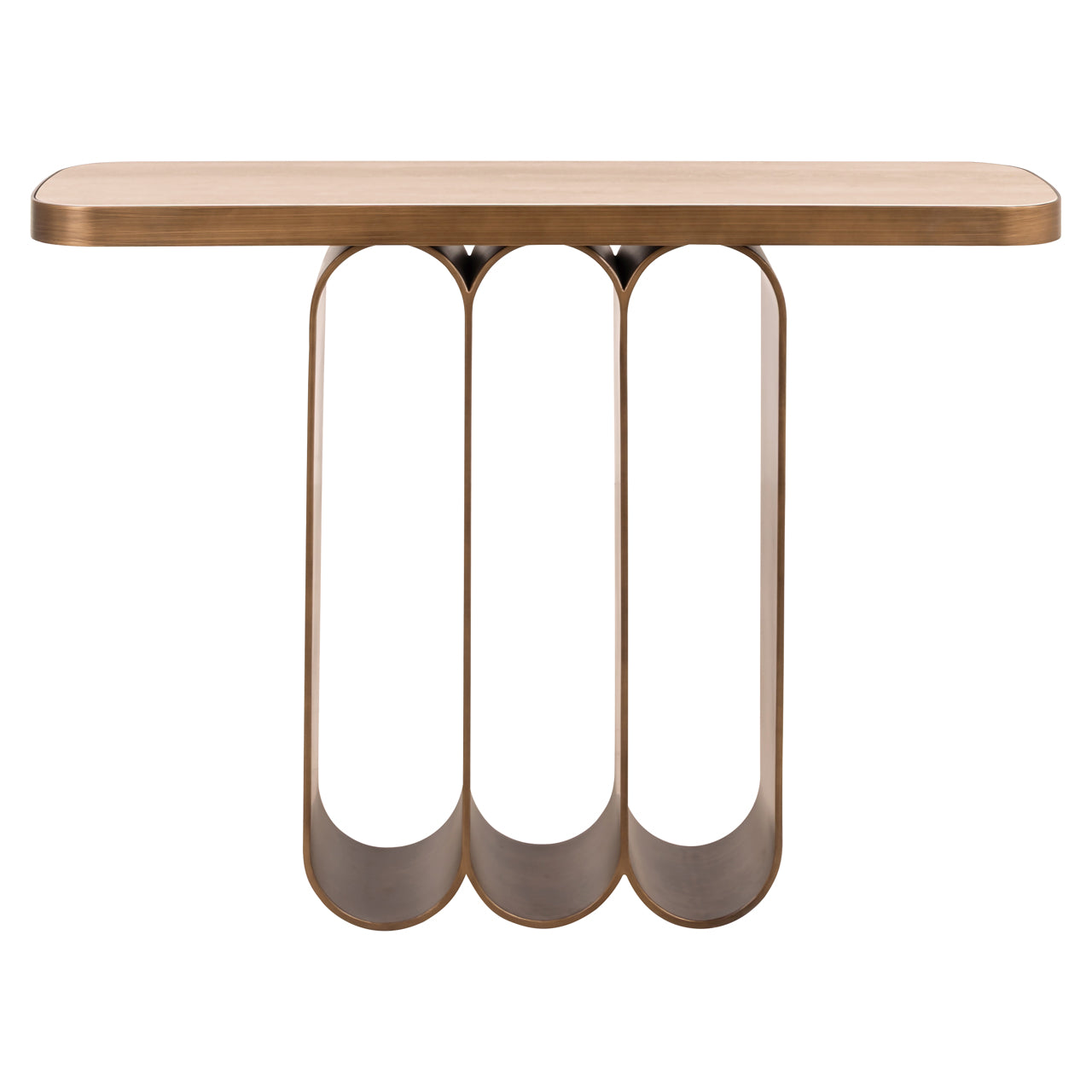 Console Locarno brushed gold by Richmond Interiors