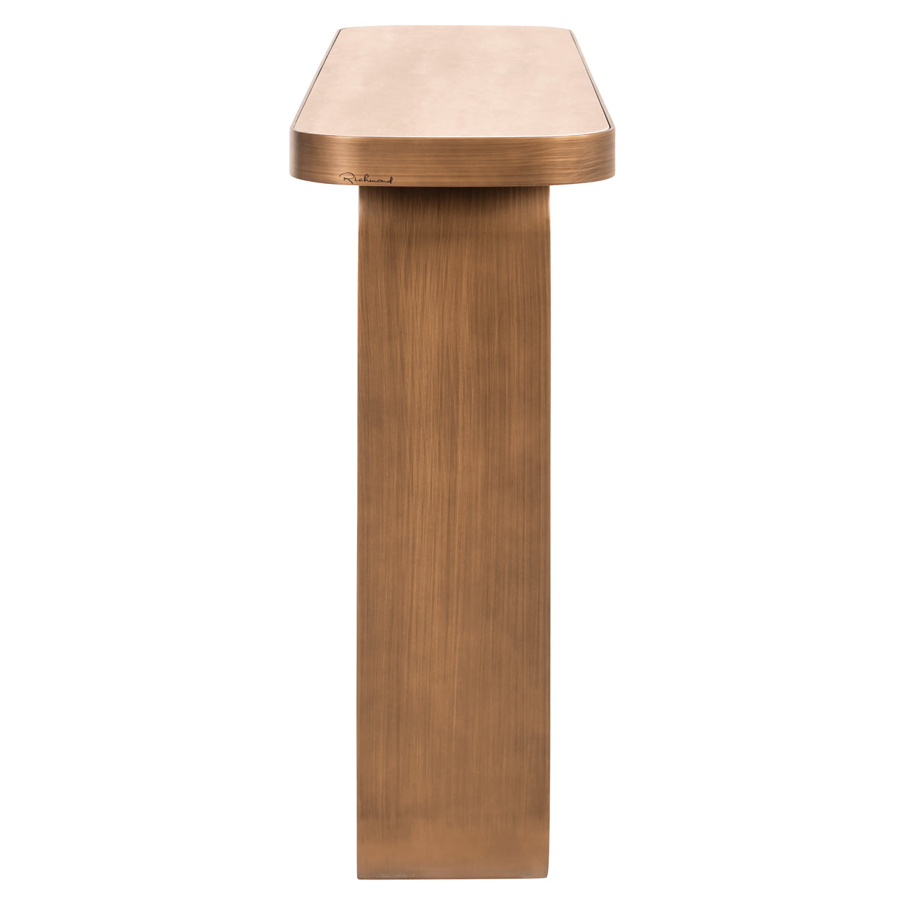 Console Locarno brushed gold by Richmond Interiors
