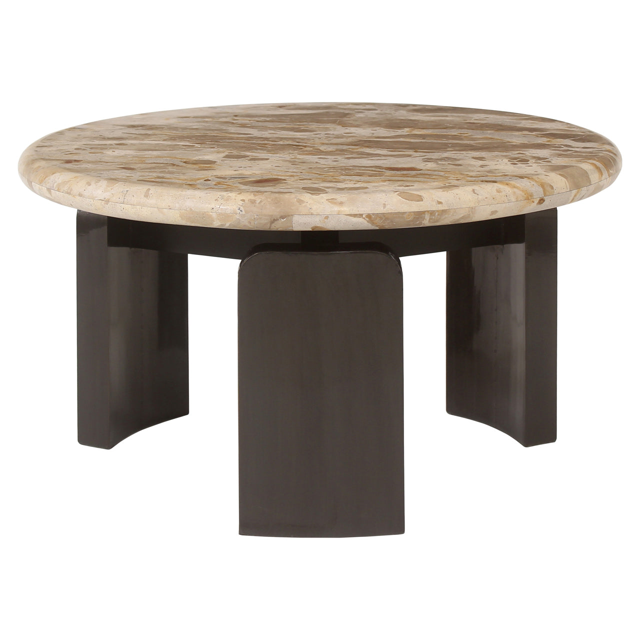 Bayonne Bronze & Marble Coffee Table (Set of 2) by Richmond Interiors