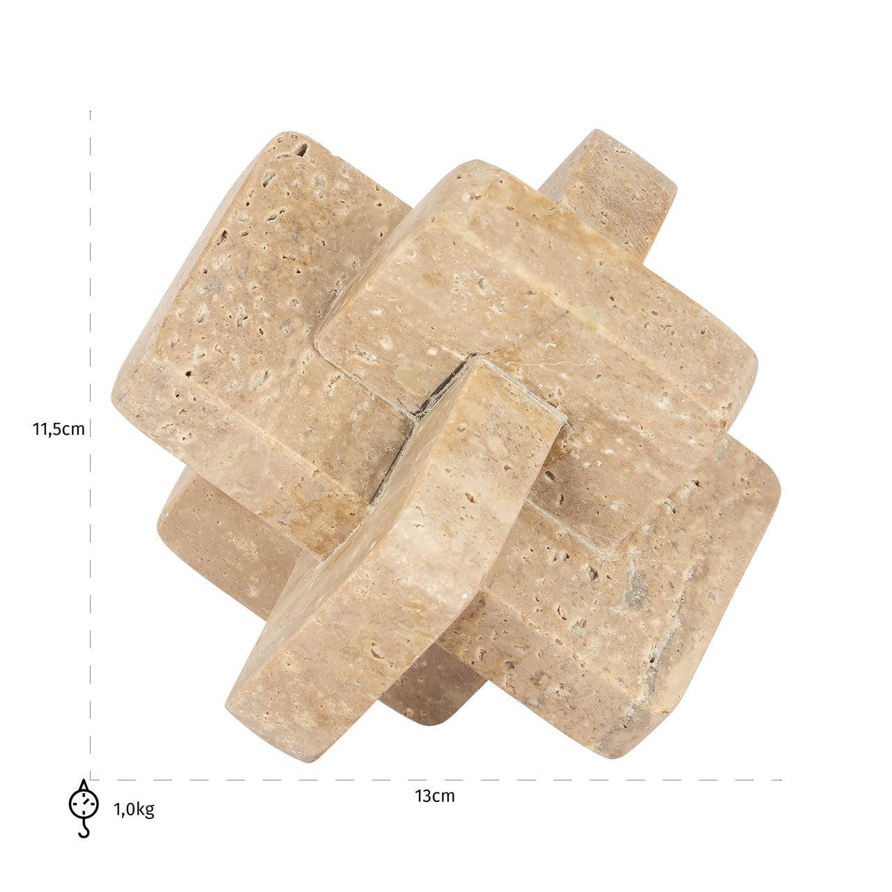 Decorative object Mony beige by Richmond Interiors