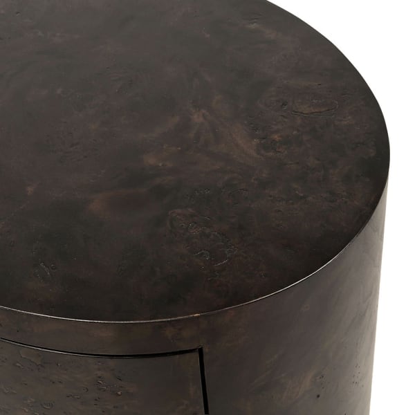 Carillo Curved Single Drawer Bedside by Kensington