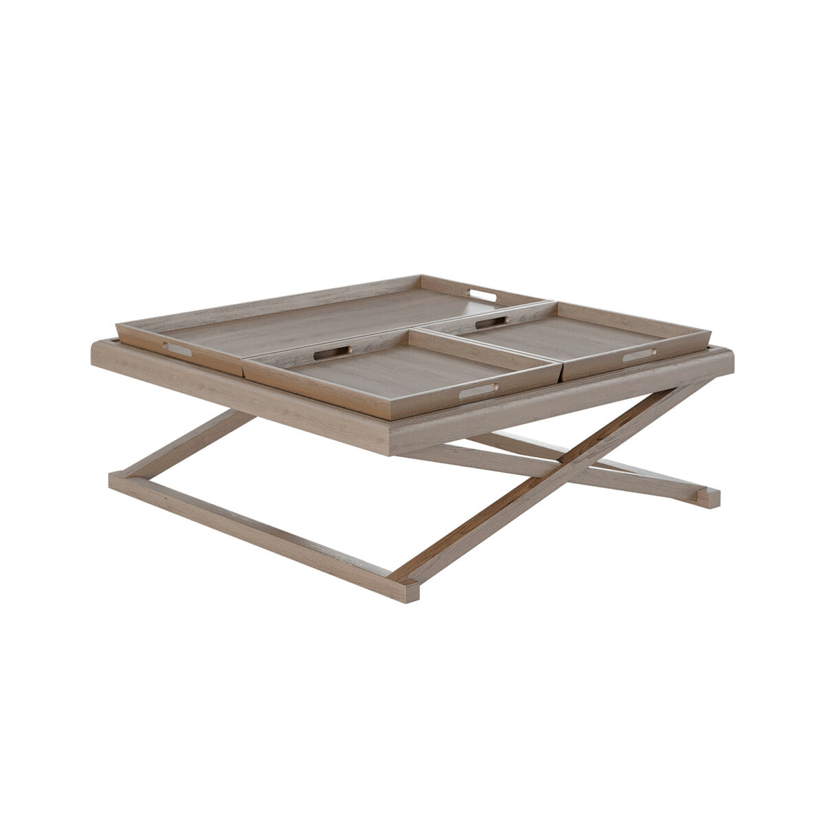 Bentley Coffee Table - Grey Aged Oak by D.I. Designs
