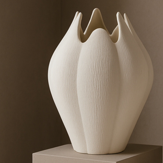 Celeste I Ceramic Pot by Tommy Franks