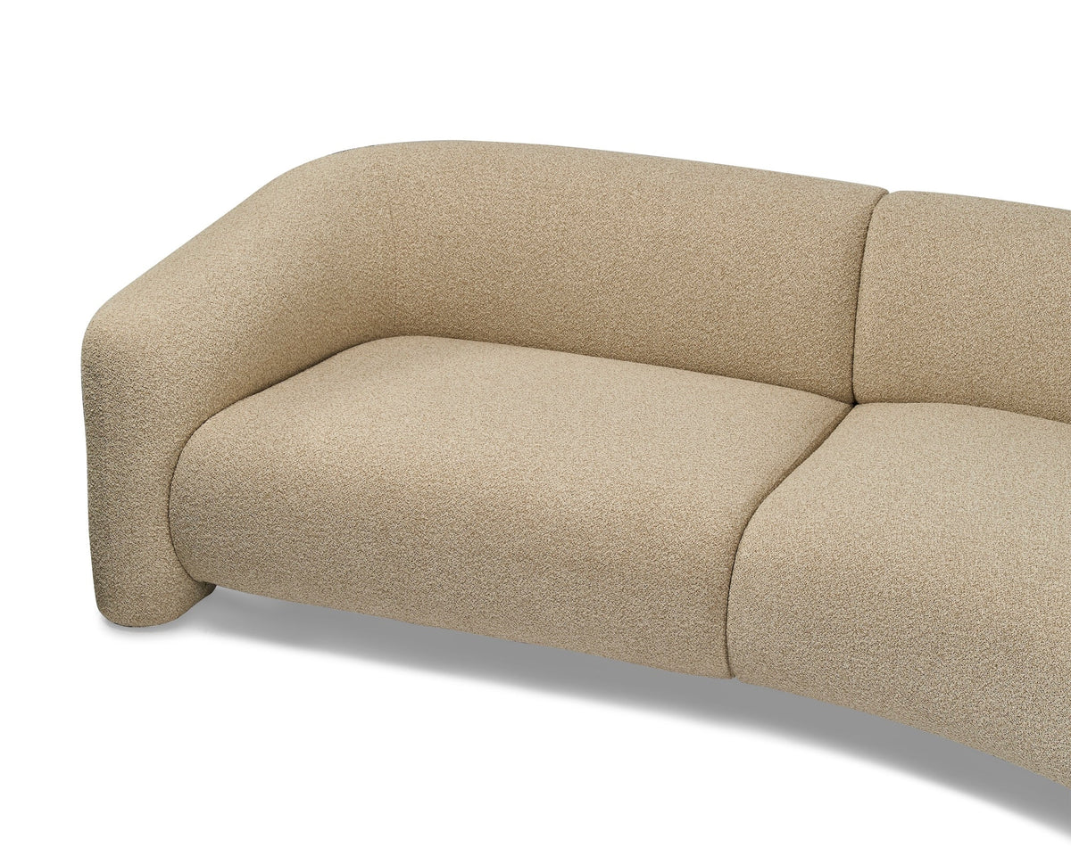 Erin Modular Sofa Left - Capela Sand/ Black Liang & Eimil