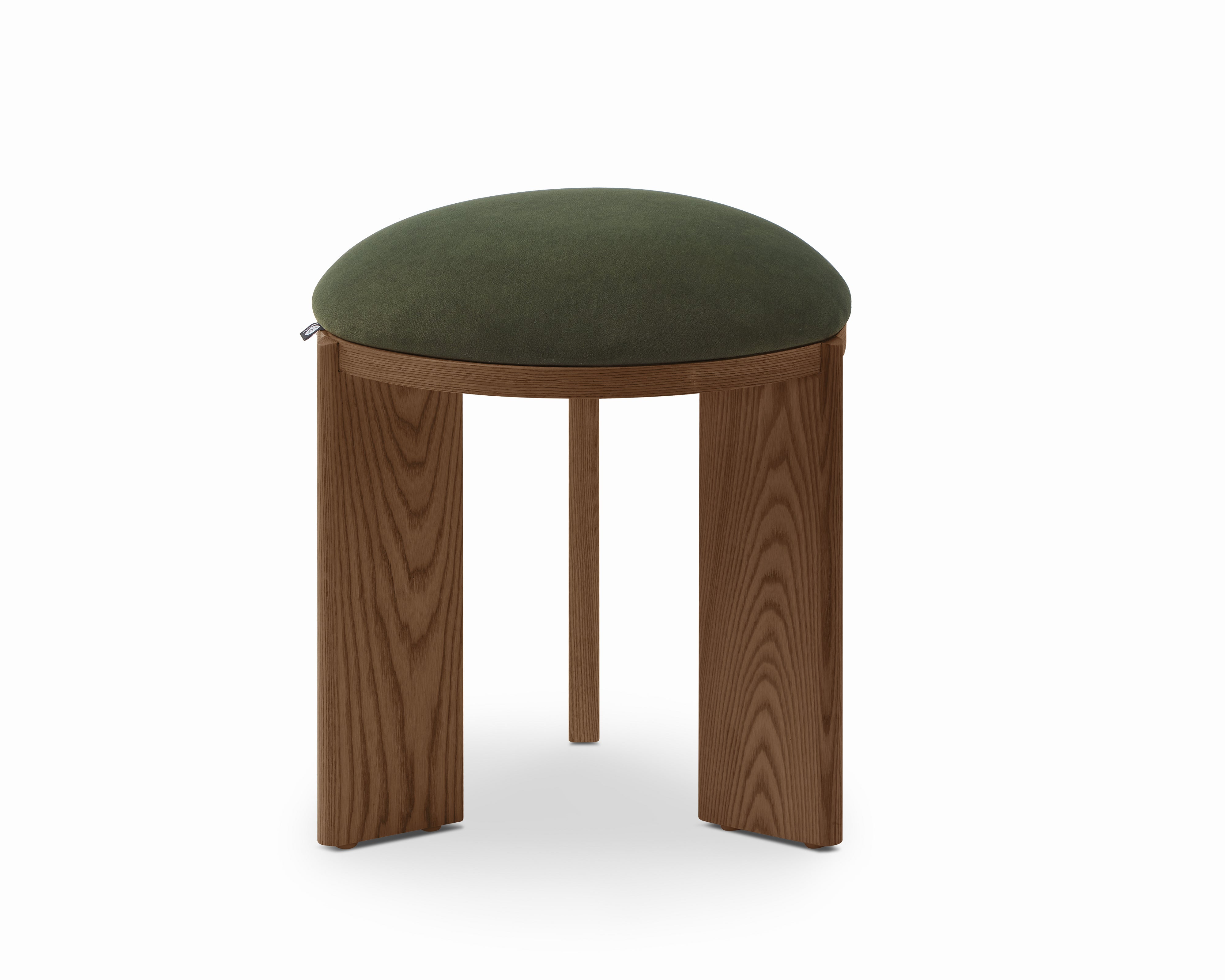Lia Foot Stool - (Crib 5) Hopper Moss & Brushed Brown by Liang & Eimil