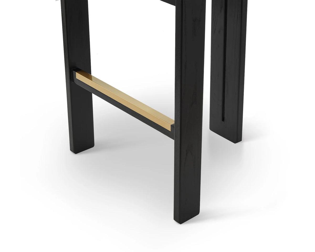 Tilda Bar Stool – Colmer Silver Grain (Crib 5) Liang & Eimil