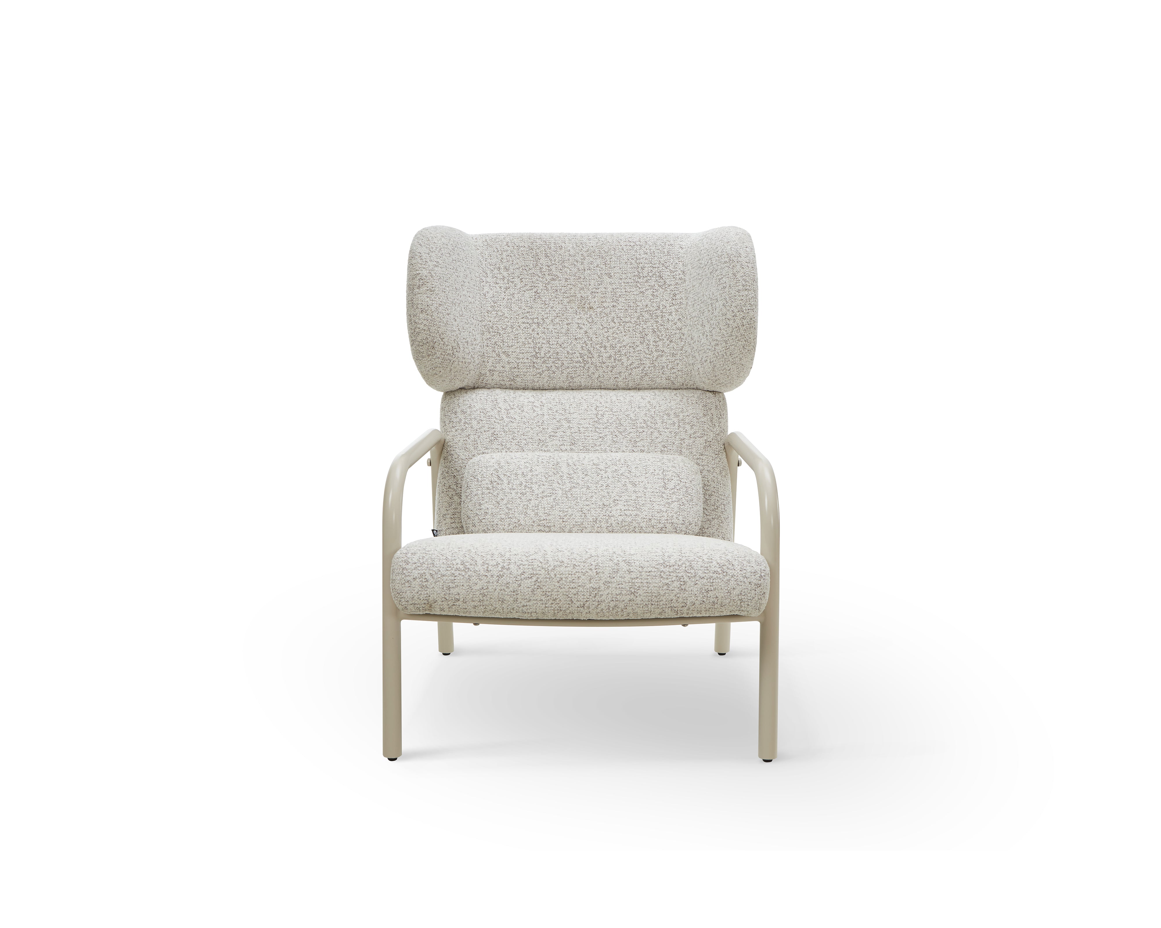 Vienne Occasional Chair - (Crib 5) Ripley Grav & Gloss Ivory by Liang & Eimil