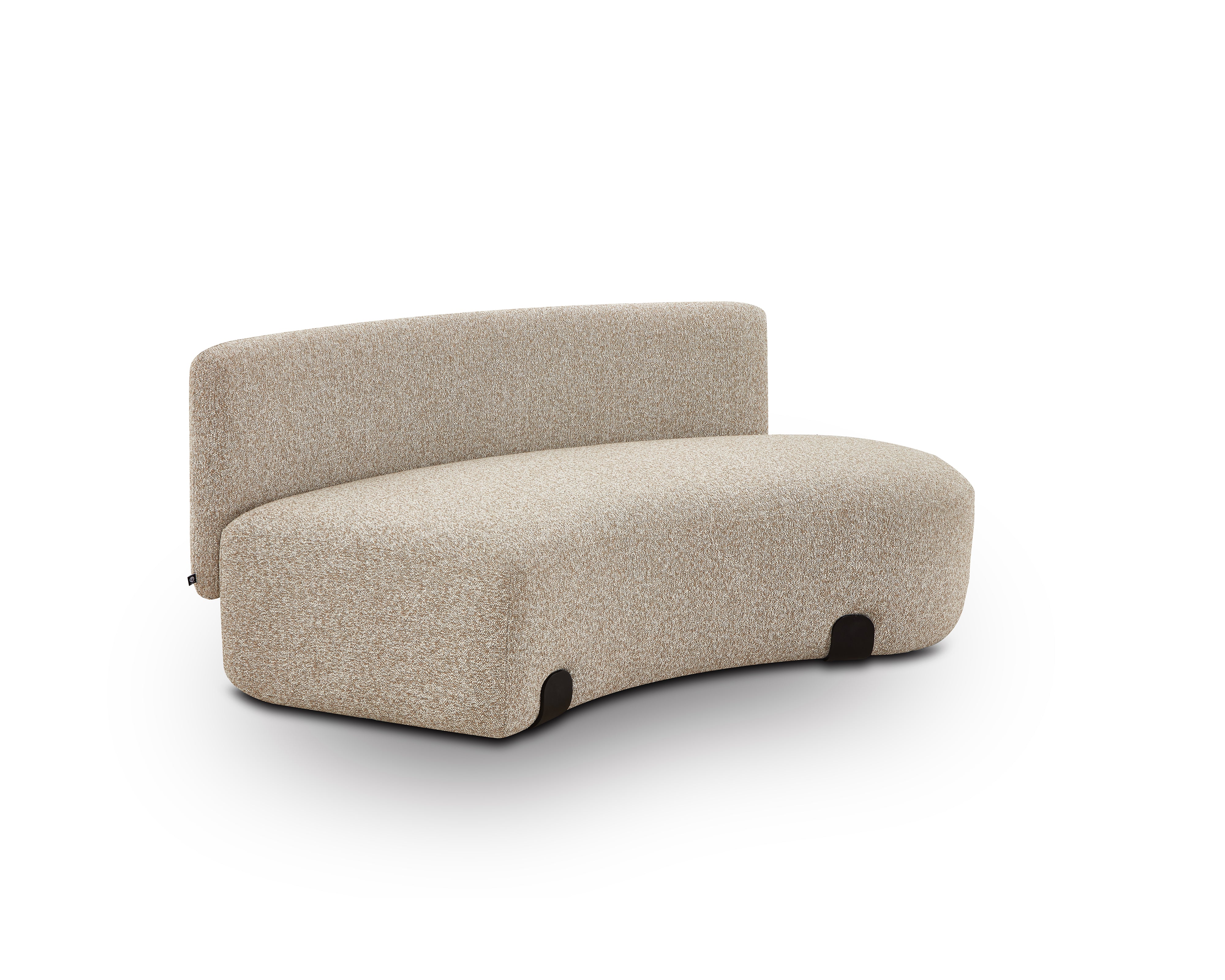 Capri Outdoor Modular Sofa - (Crib 5) Lima Beige and Deep Charcoal by Liang & Eimil