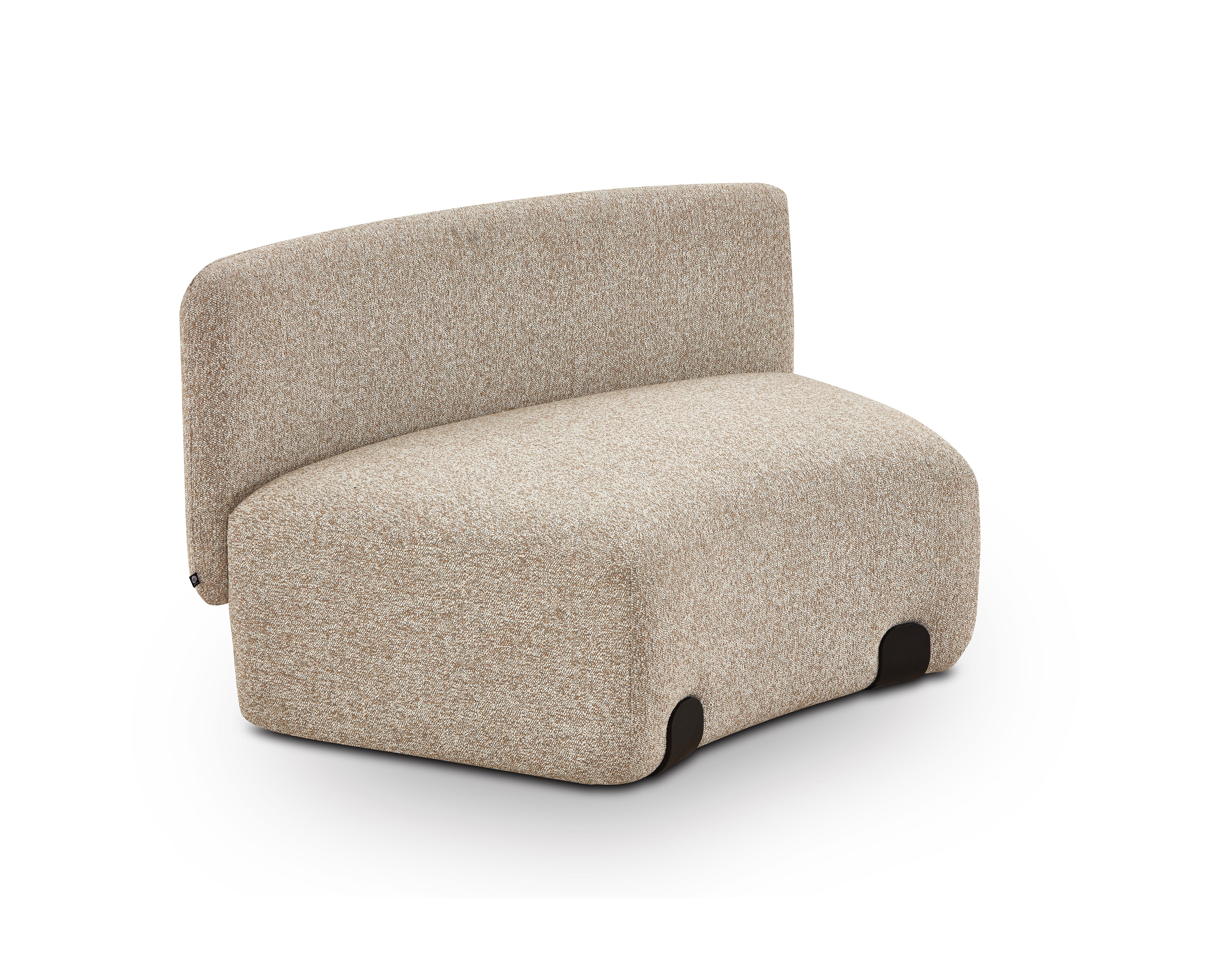 Capri Outdoor Modular Sofa - (Crib 5) Lima Beige and Deep Charcoal by Liang & Eimil