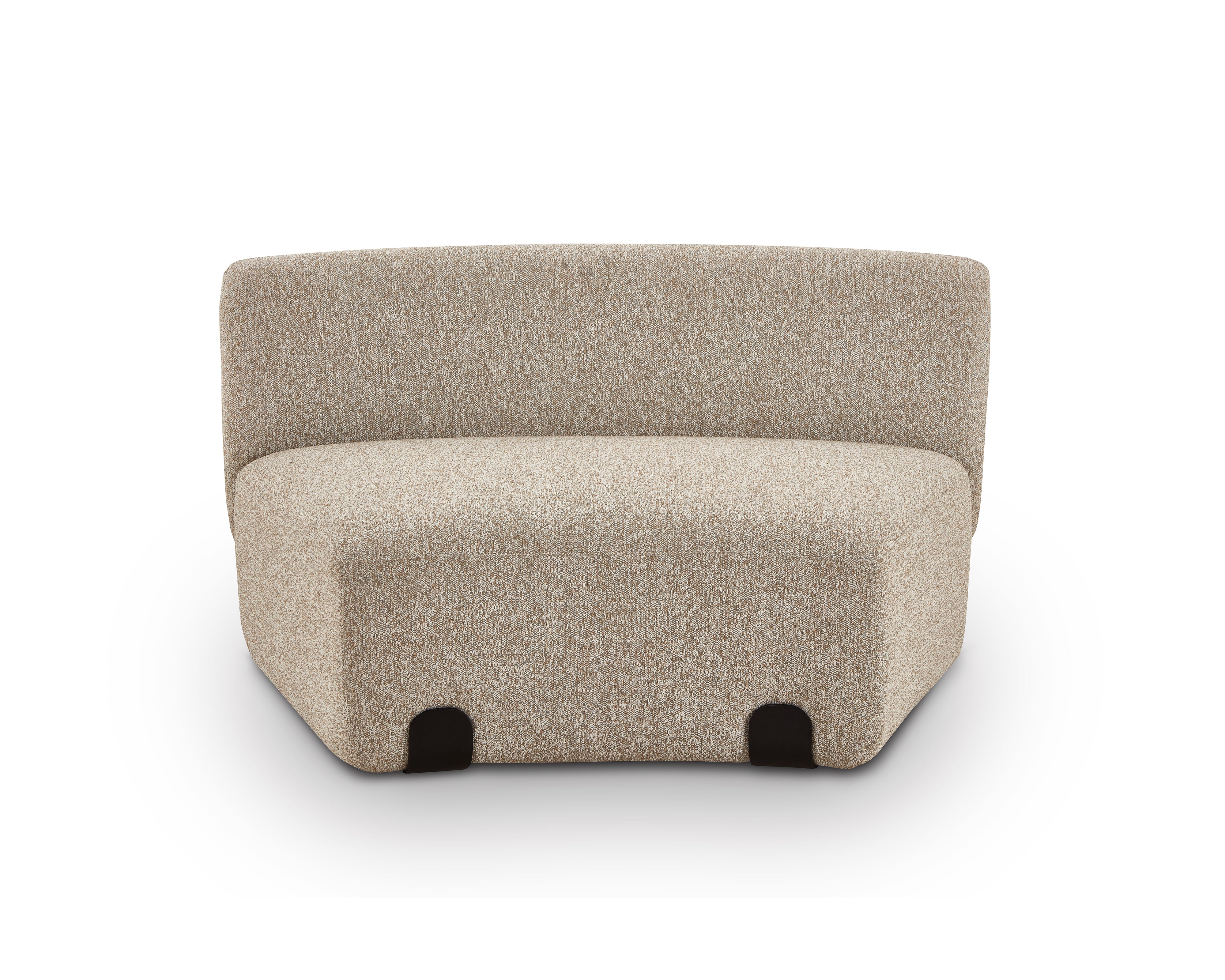 Capri Outdoor Modular Sofa - (Crib 5) Lima Beige and Deep Charcoal by Liang & Eimil