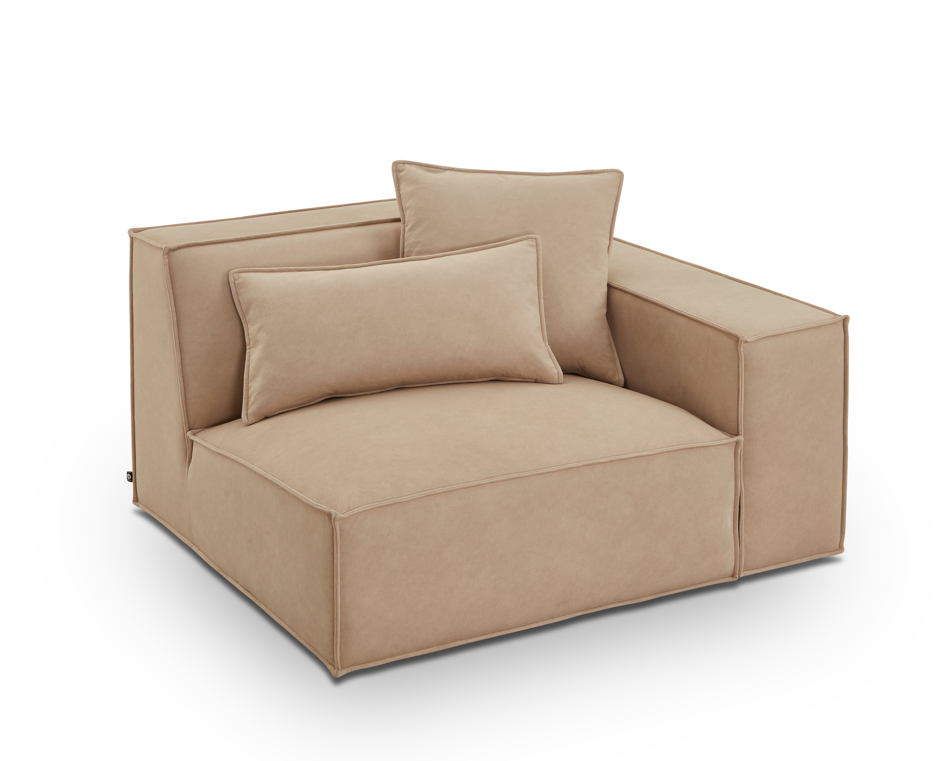 Efren Modular Sofa Left - (Crib 5) Hopper Desert by Liang & Eimil