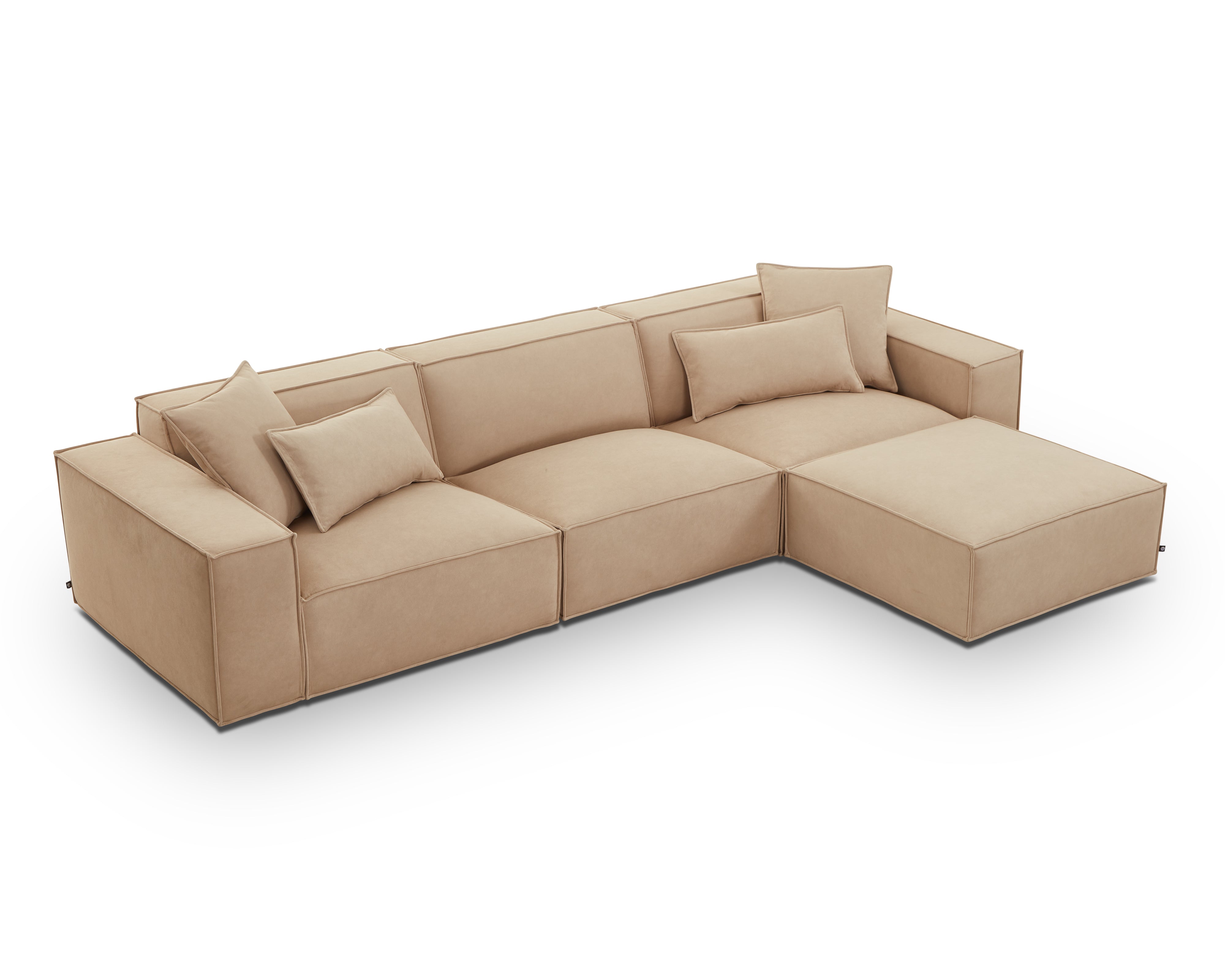 Efren Modular Sofa Left - (Crib 5) Hopper Desert by Liang & Eimil