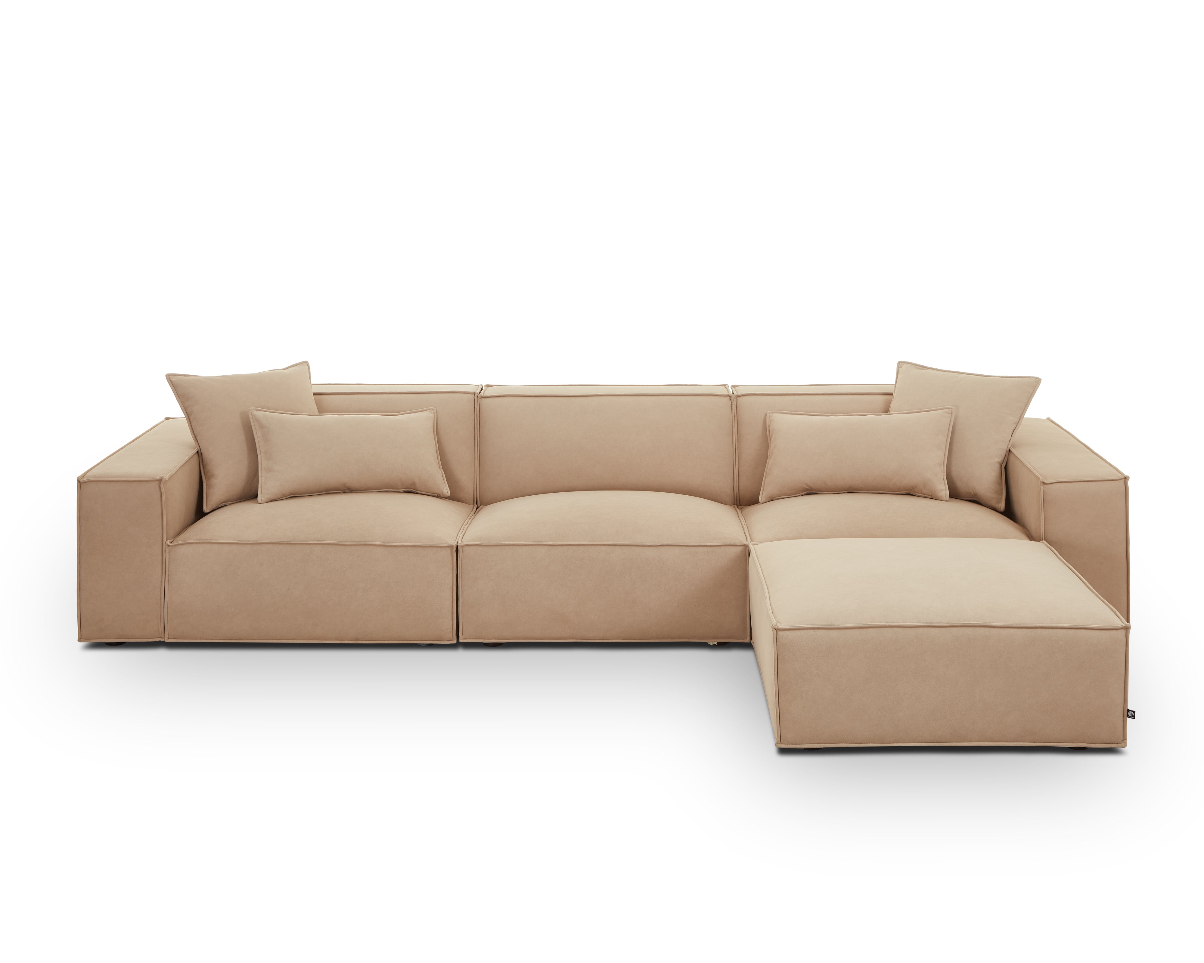 Efren Modular Sofa Left - (Crib 5) Hopper Desert by Liang & Eimil