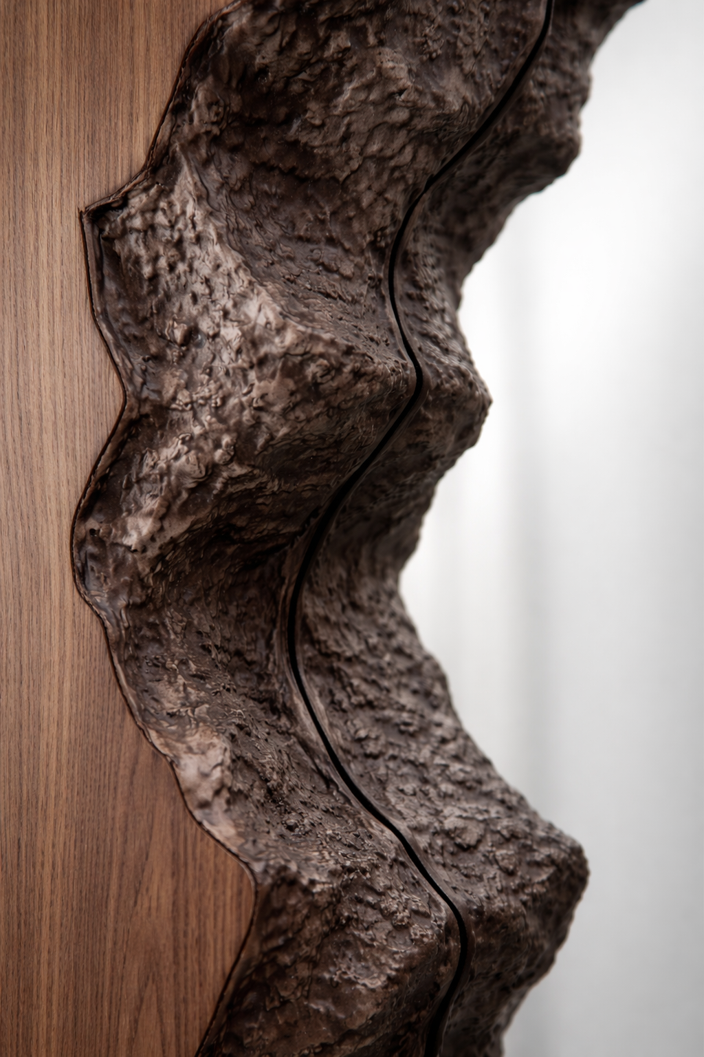 Forrest Walnut Mirror by Tommy Franks