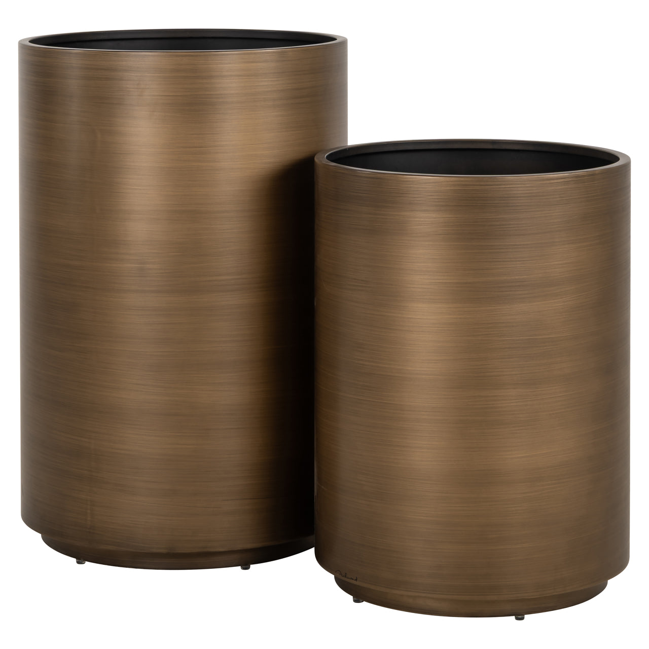 Dira Brushed Gold Planter - 45cm by Richmond Interiors