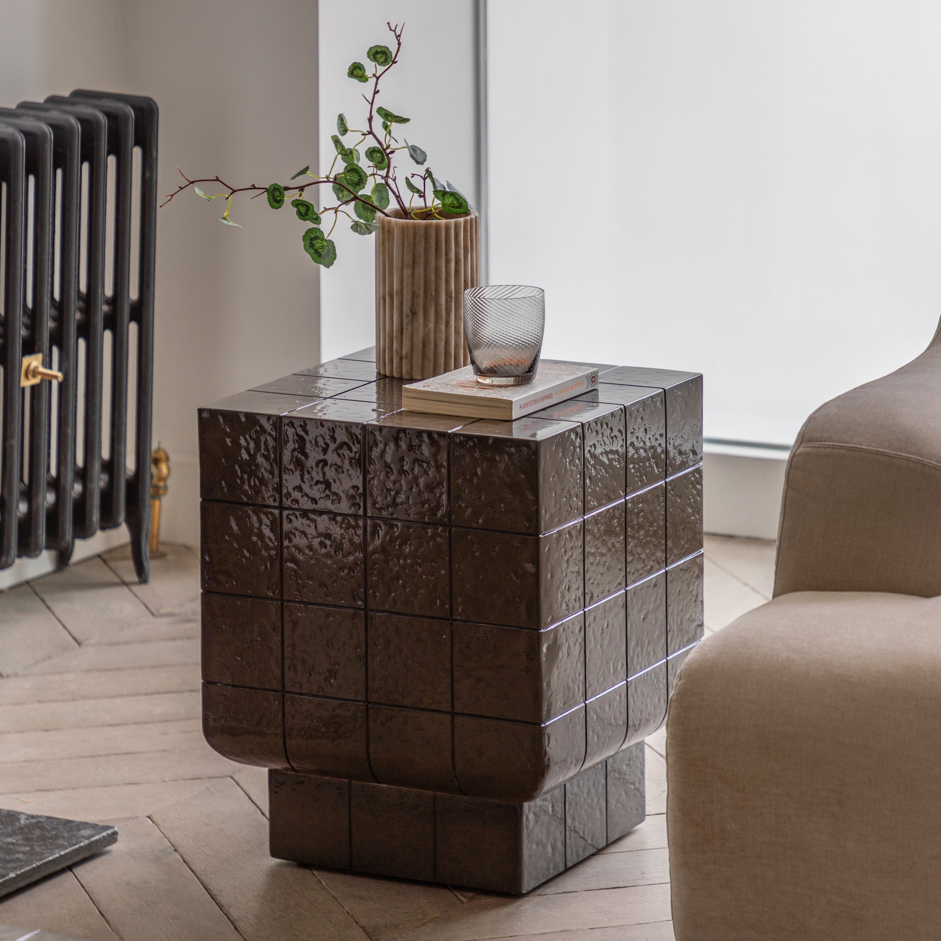 Novara Side Table by Abode