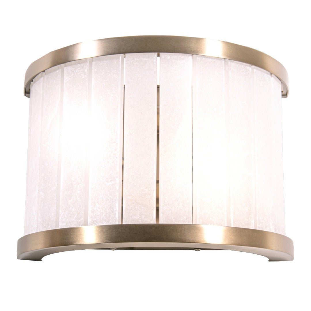 Alfani Alabaster & Bronze Wall Light by RV Astley