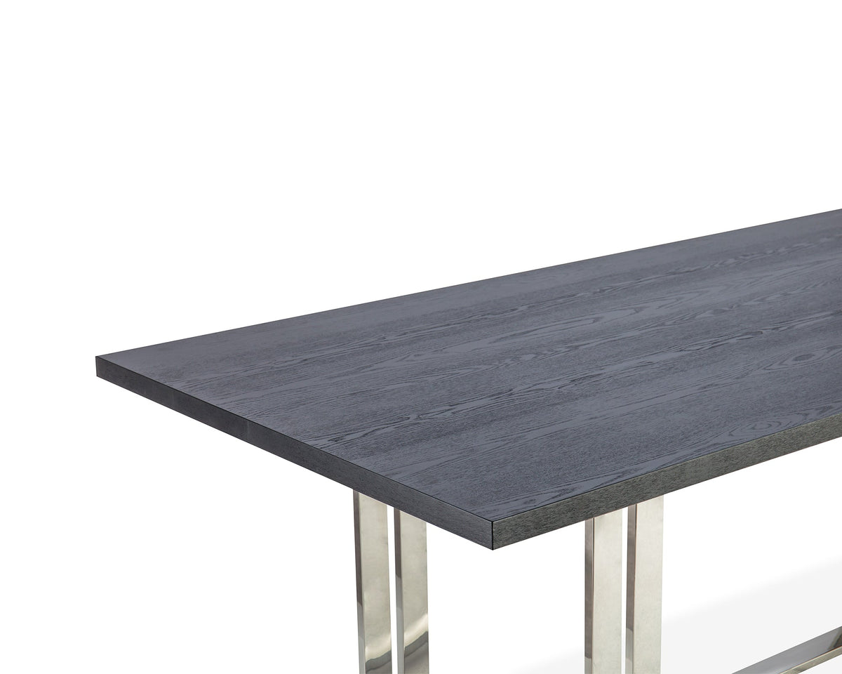 Lennox Dining Table - Black Ash Veneer PSS Liang & Eimil