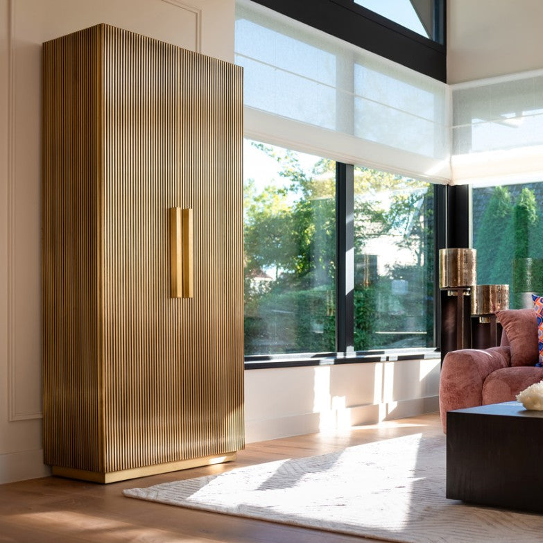 Ironville Gold Cabinet by Richmond Interiors