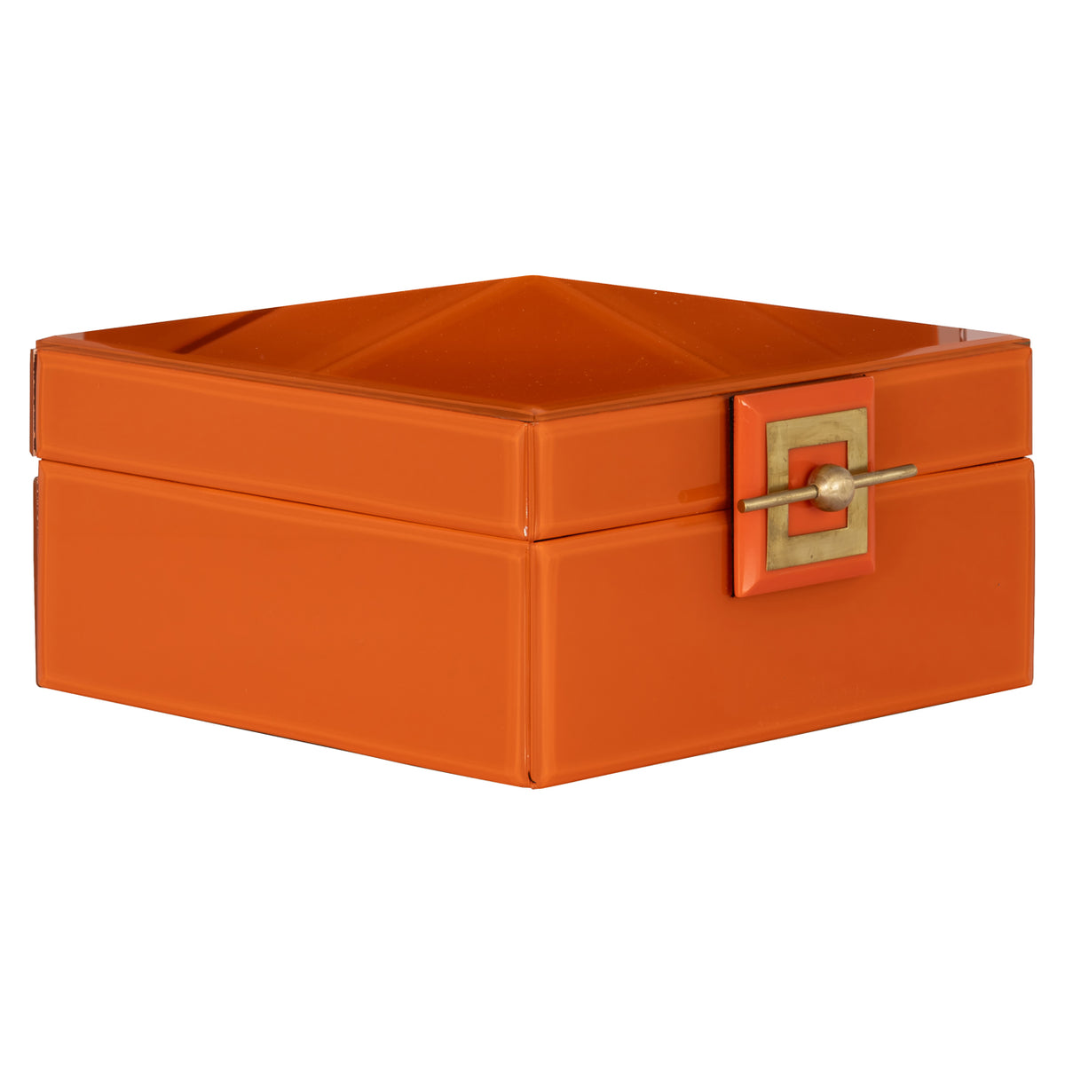 Storage box Bodine orange large by Richmond Interiors
