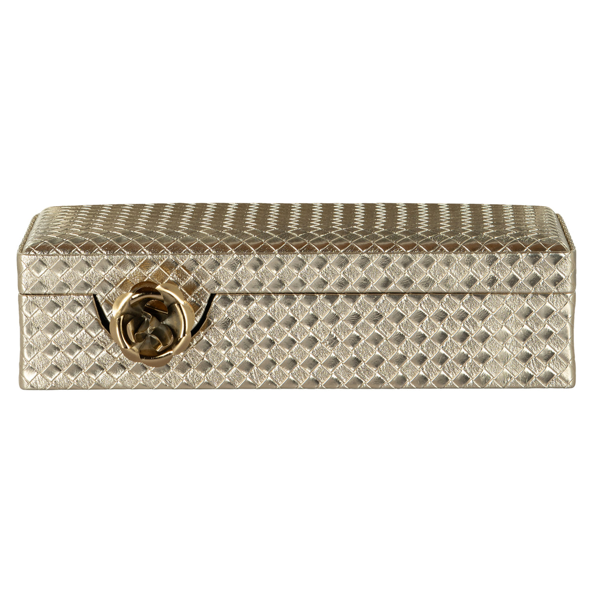 Storage box Trace gold small by Richmond Interiors