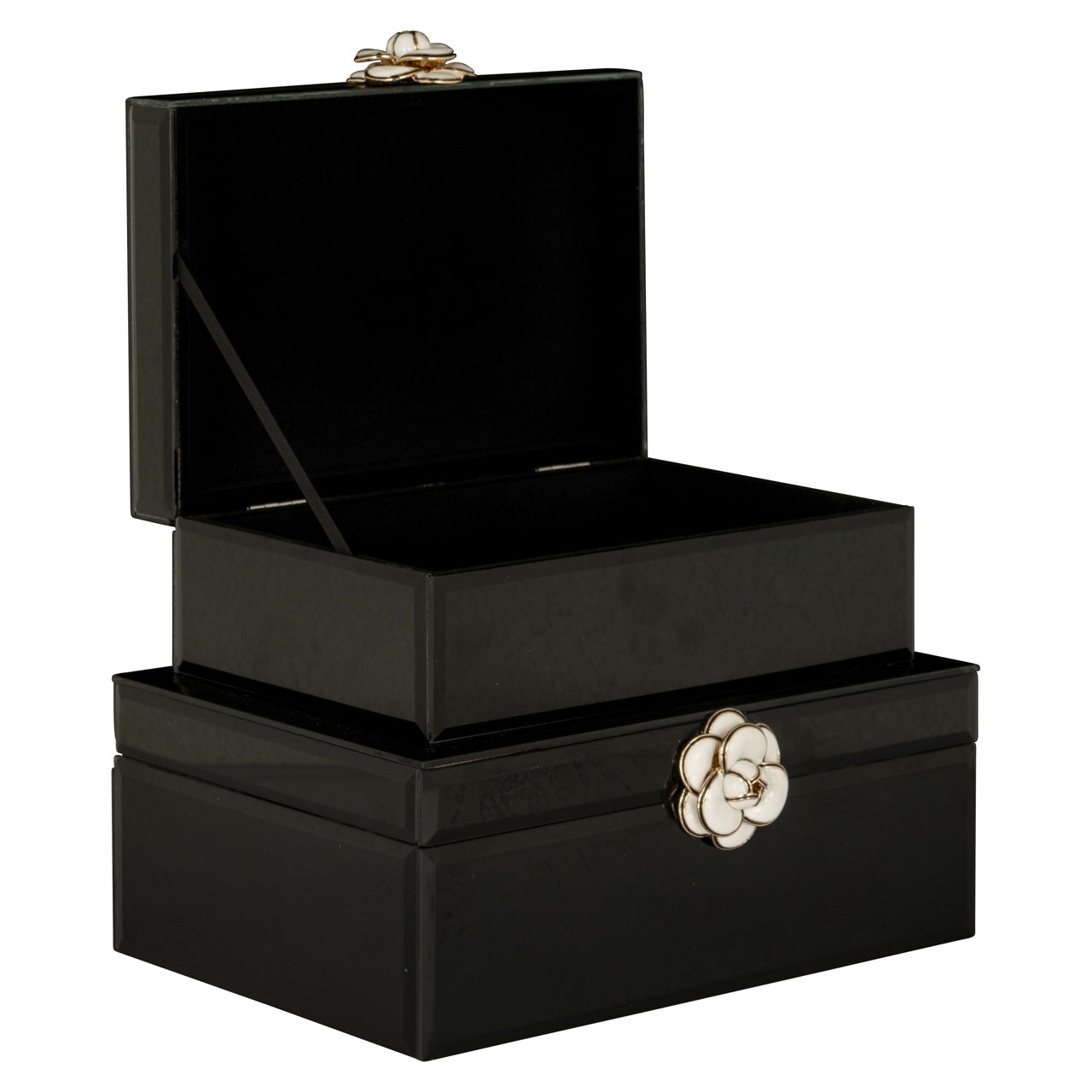 Storage box Vivy black large by Richmond Interiors