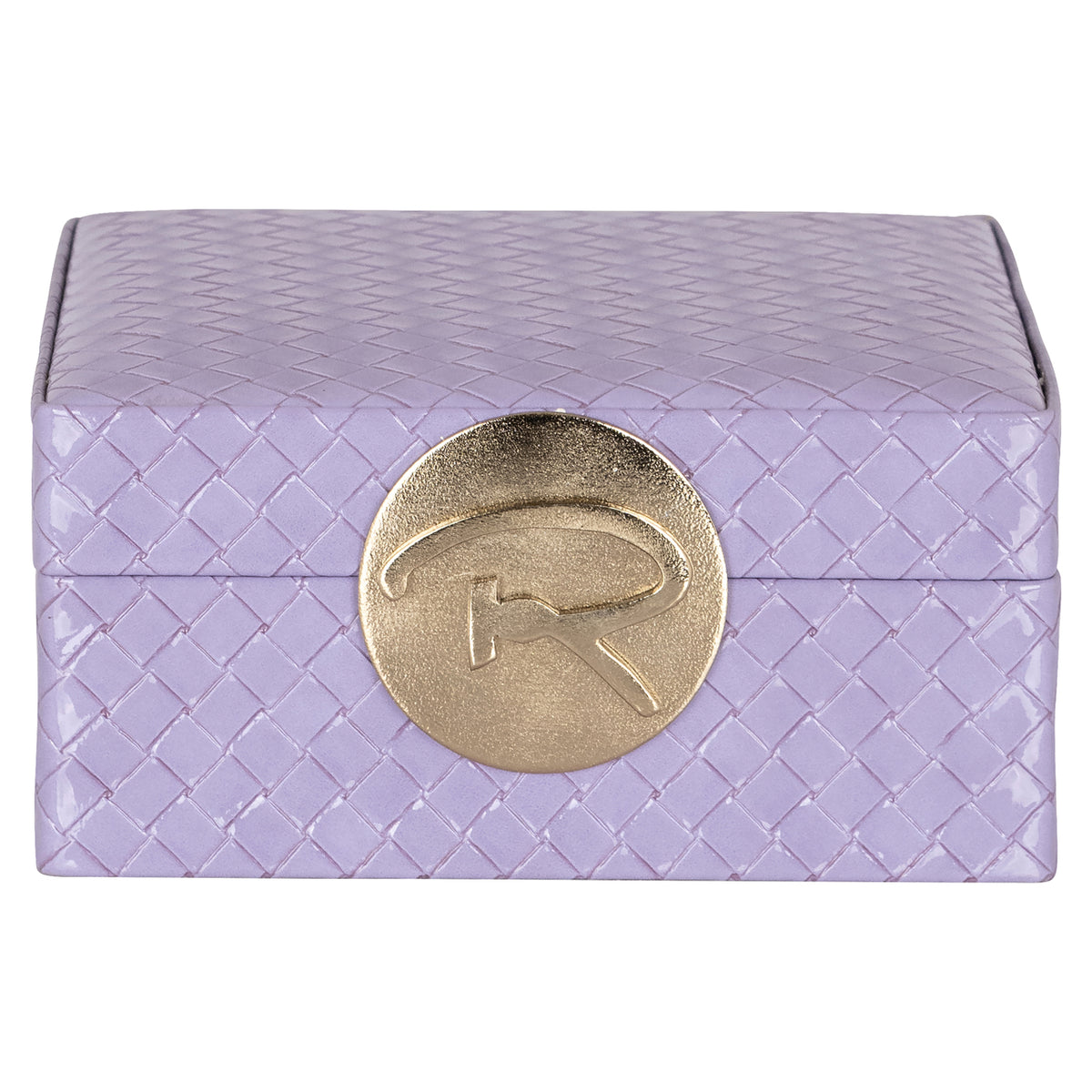Storage box Joelle purple small by Richmond Interiors