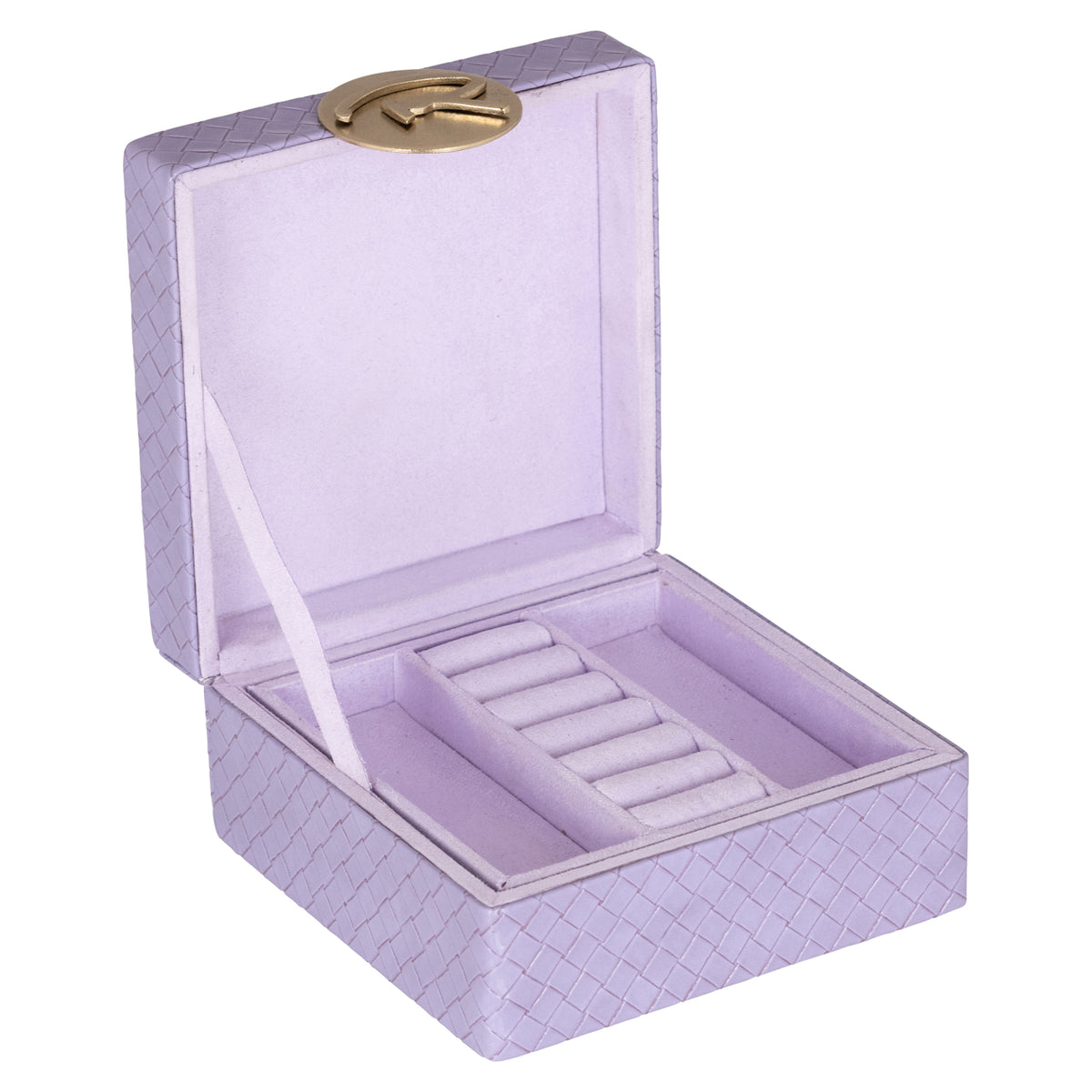 Storage box Joelle purple small by Richmond Interiors