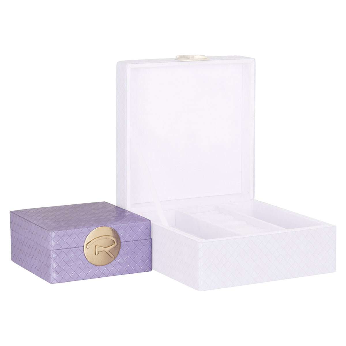 Storage box Joelle purple small by Richmond Interiors