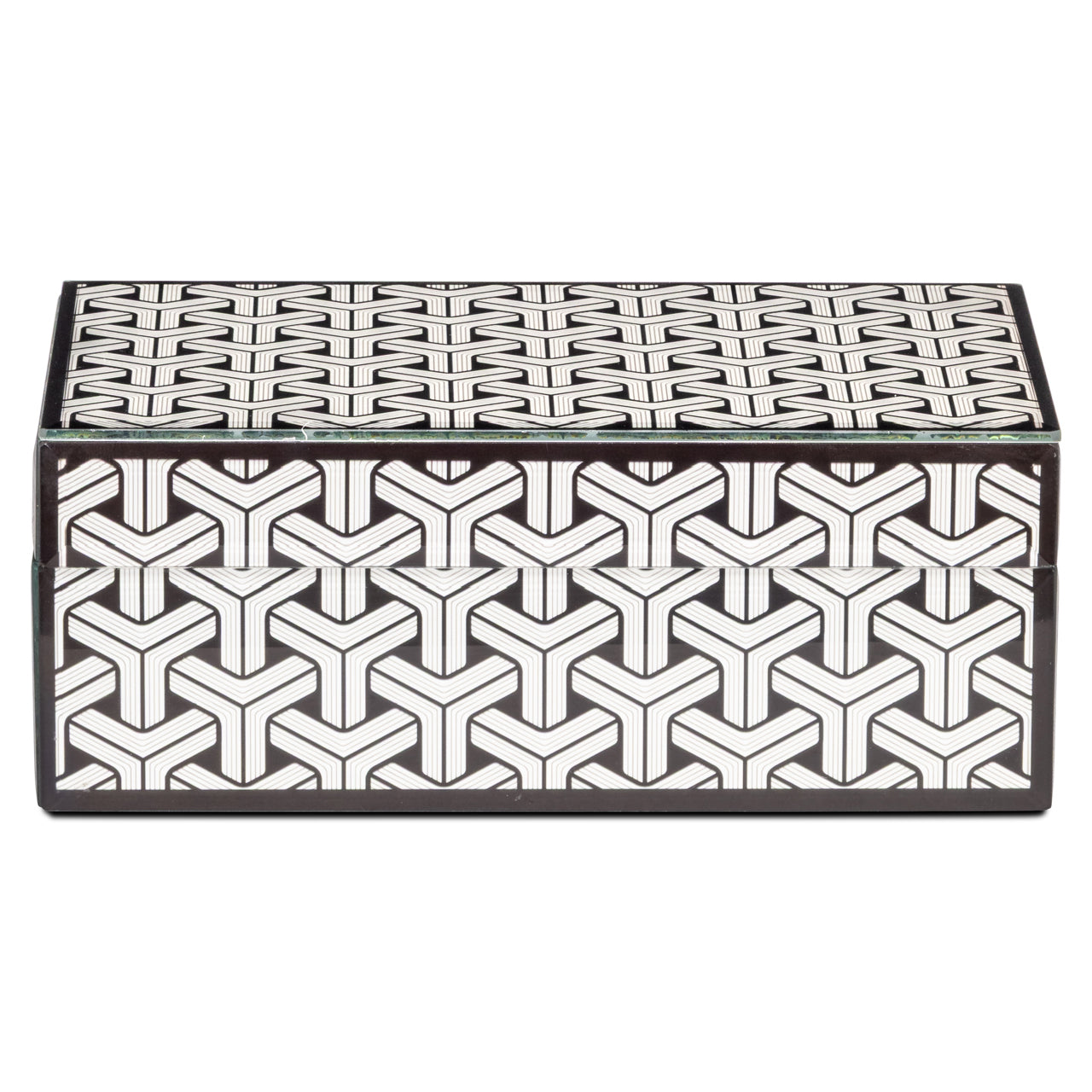 Storage box Feliz black/white small by Richmond Interiors