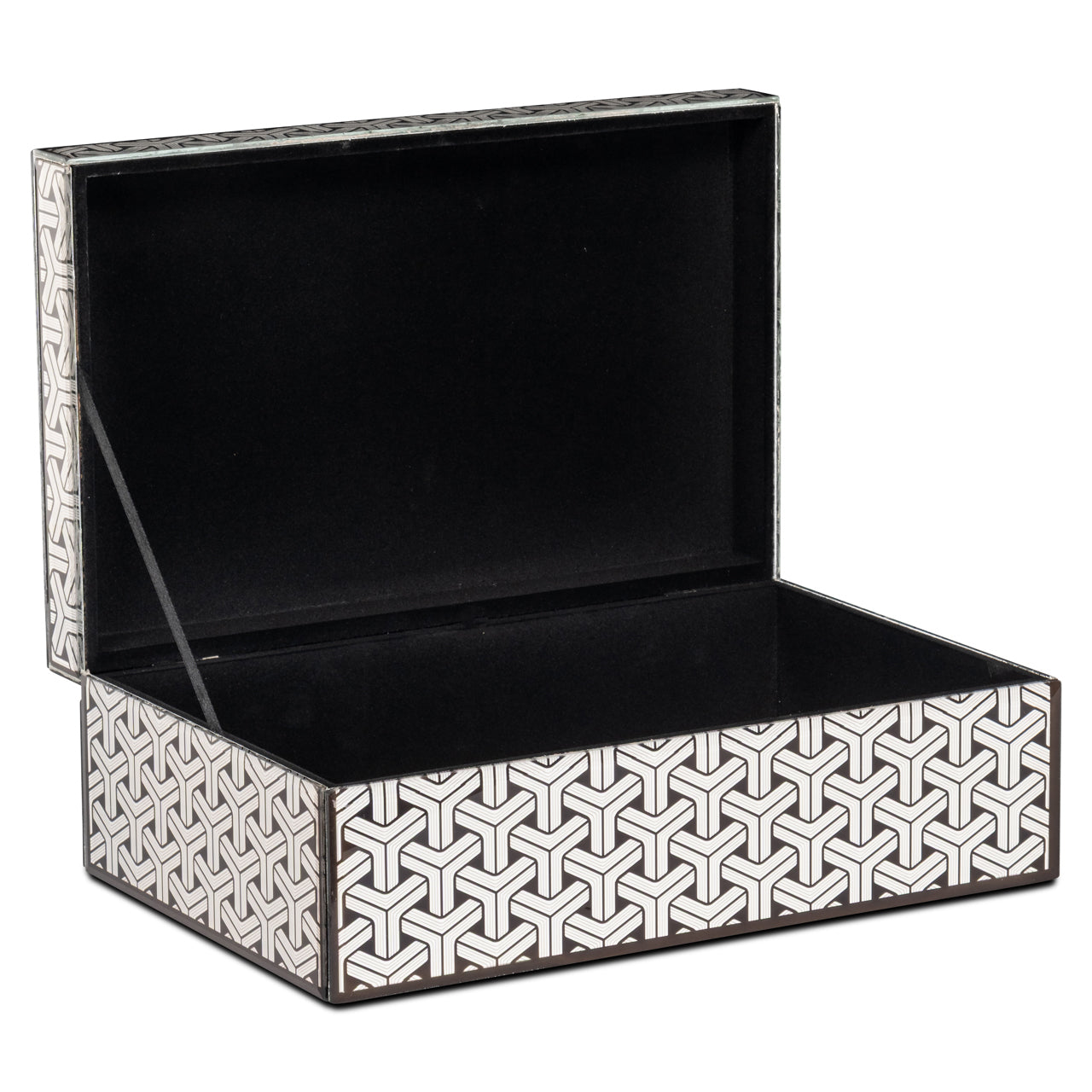 Storage box Feliz black/white large by Richmond Interiors