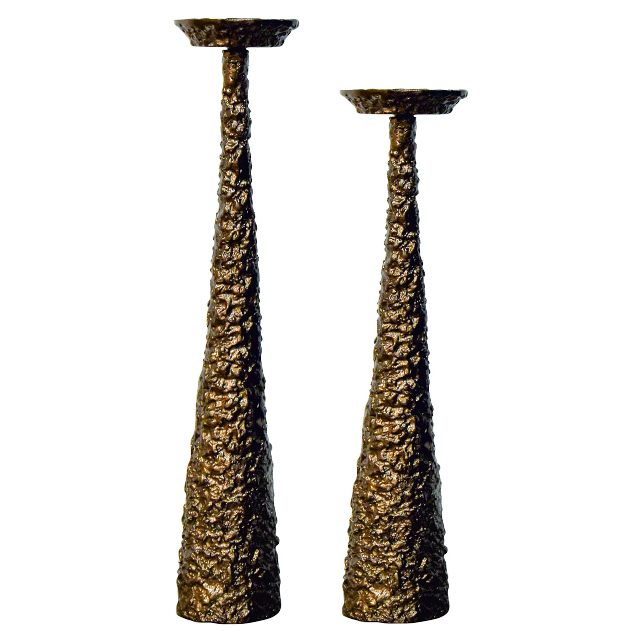 Candle holder Moan brushed gold small by Richmond Interiors