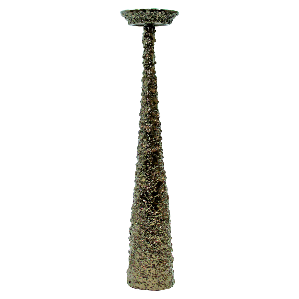 Candle holder Moan brushed gold large by Richmond Interiors