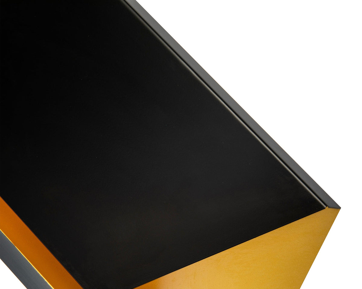 Onyx Wall Light - Brushed Brass & Black Liang & Eimil