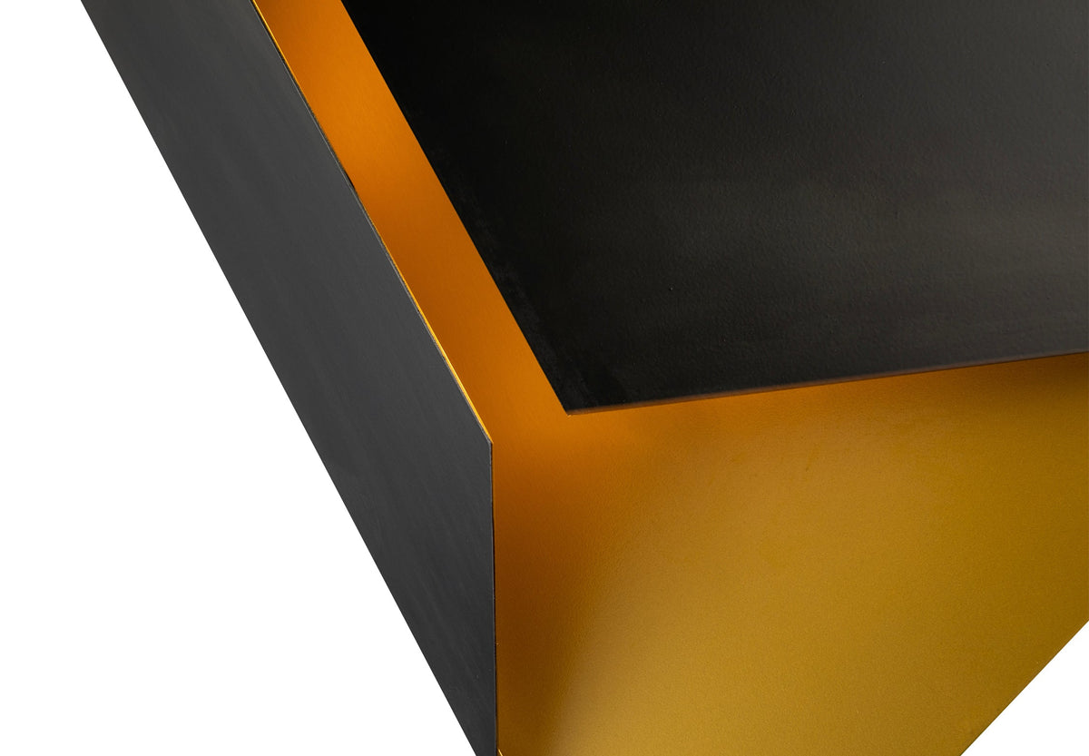 Onyx Wall Light - Brushed Brass & Black Liang & Eimil