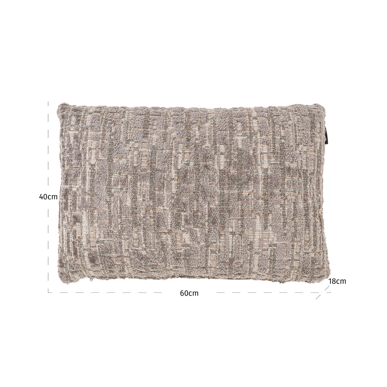 Cushion Olin greige 40x60 by Richmond Interiors