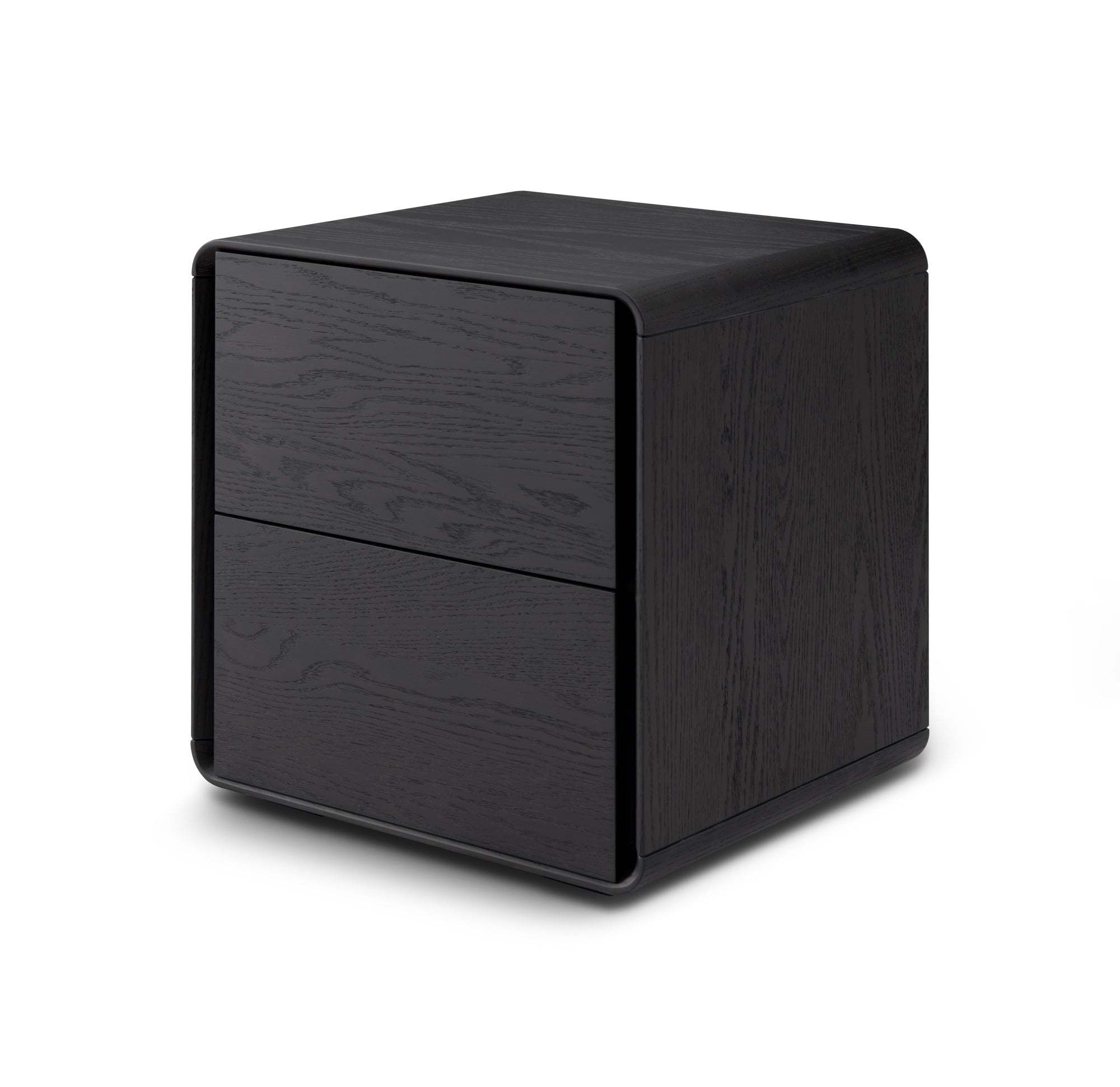 Kota Smoke Oak Bedside Table by Tommy Franks