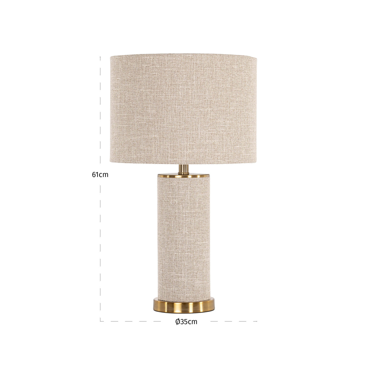 Table lamp Joline beige by Richmond Interiors