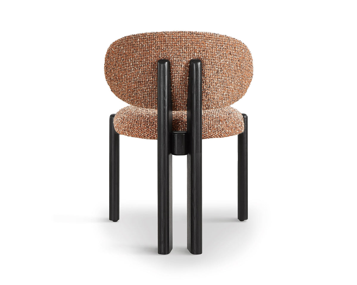 Lithos Dining Chair - Dexter Sparkle Rust (Set of 2) Liang & Eimil