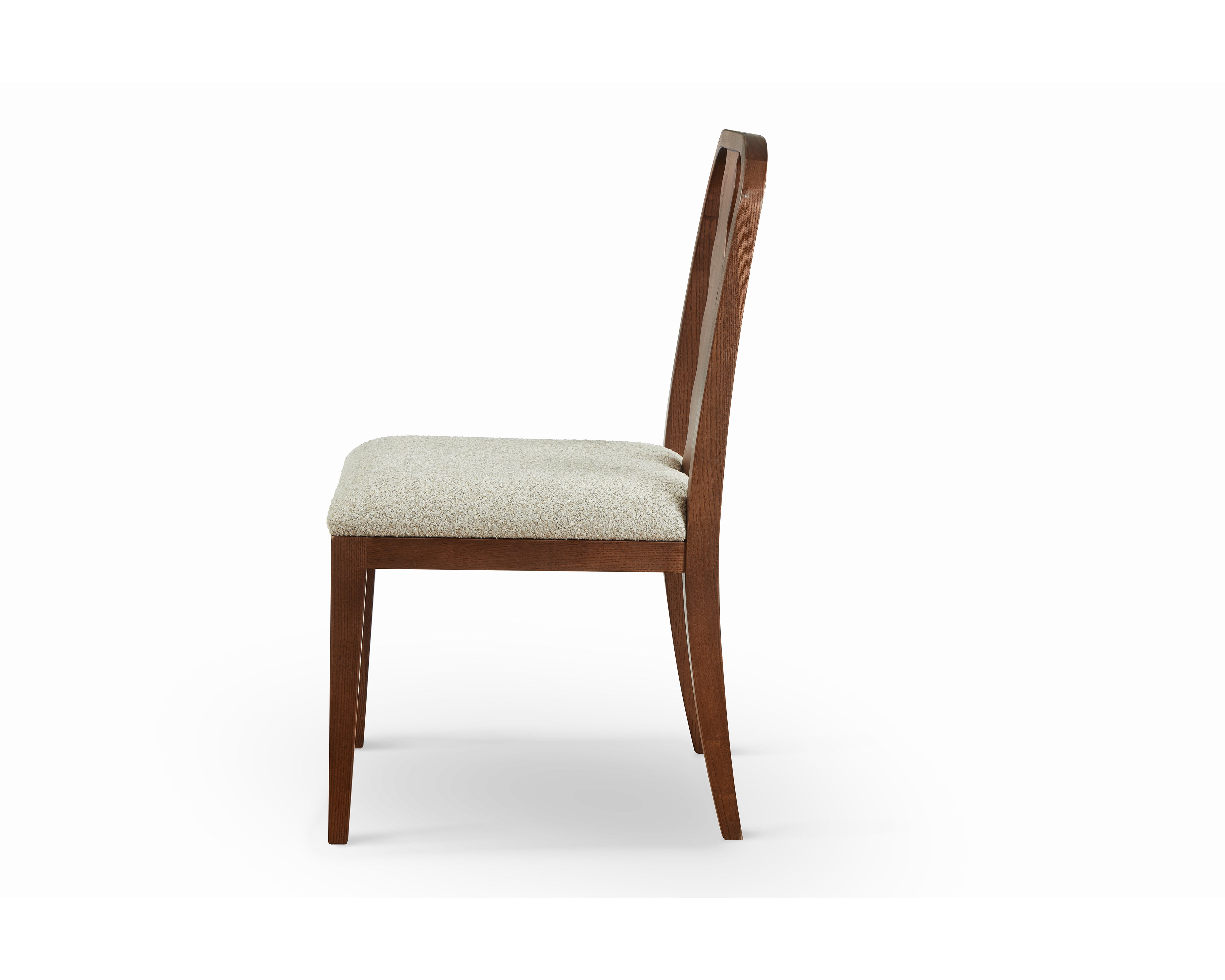 Diane Dining Chair (set of 2) - Capella Sand & Brushed Brown by Liang & Eimil