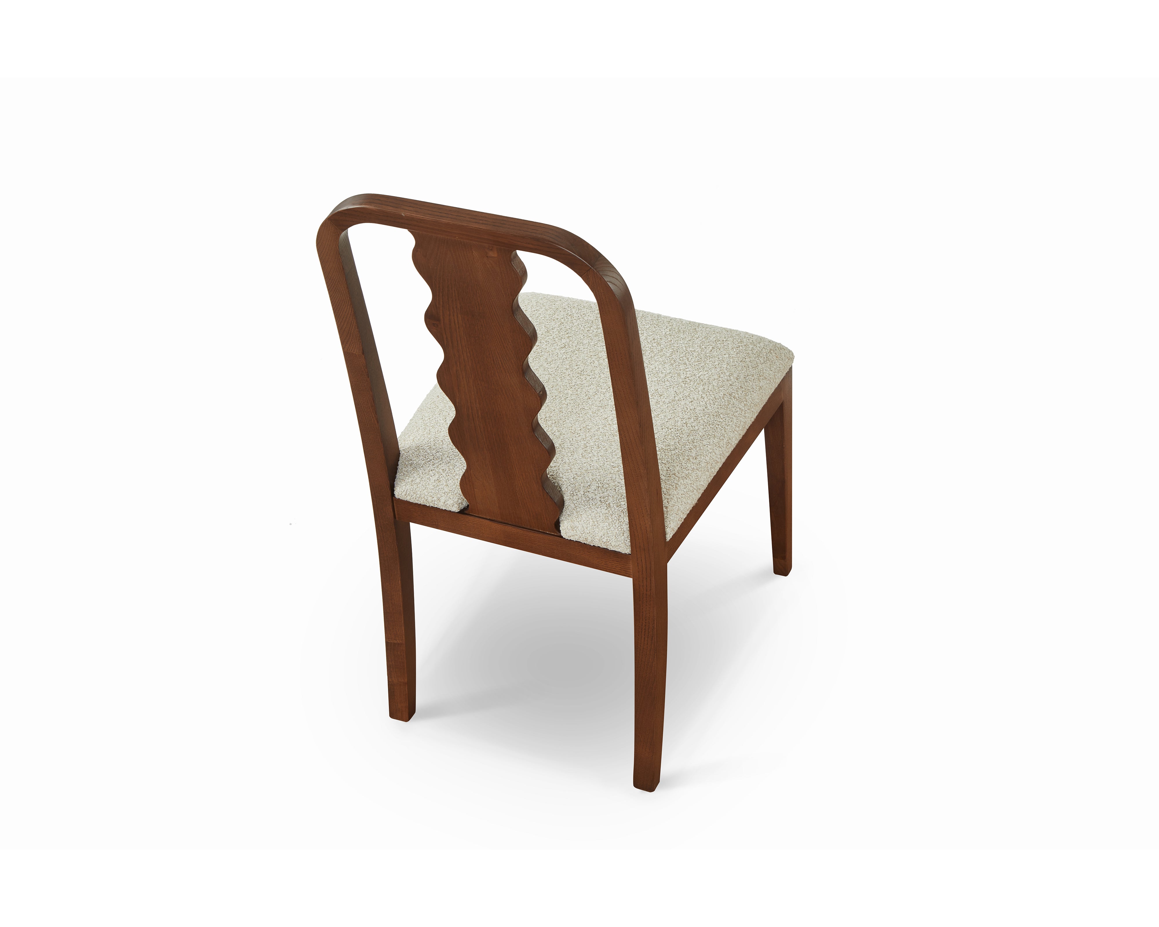 Diane Dining Chair (set of 2) - Capella Sand & Brushed Brown by Liang & Eimil