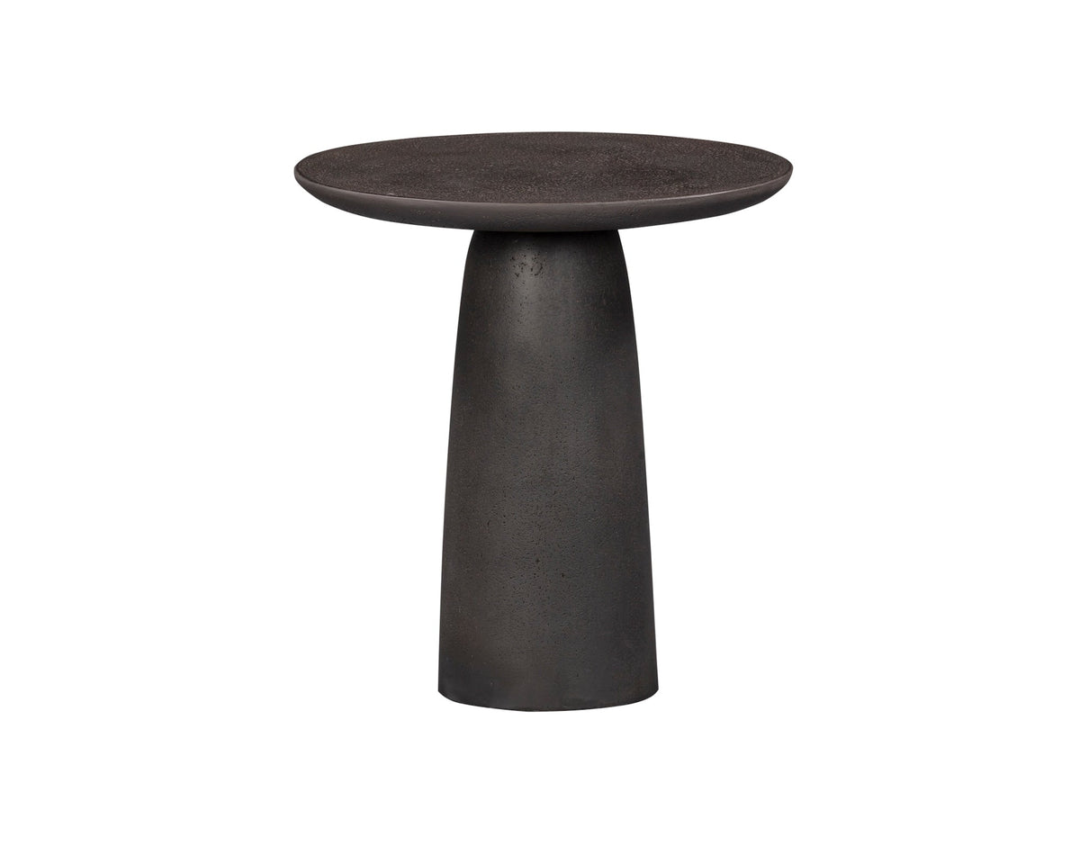 Porter Side Table - Charcoal Pitted Liang & Eimil
