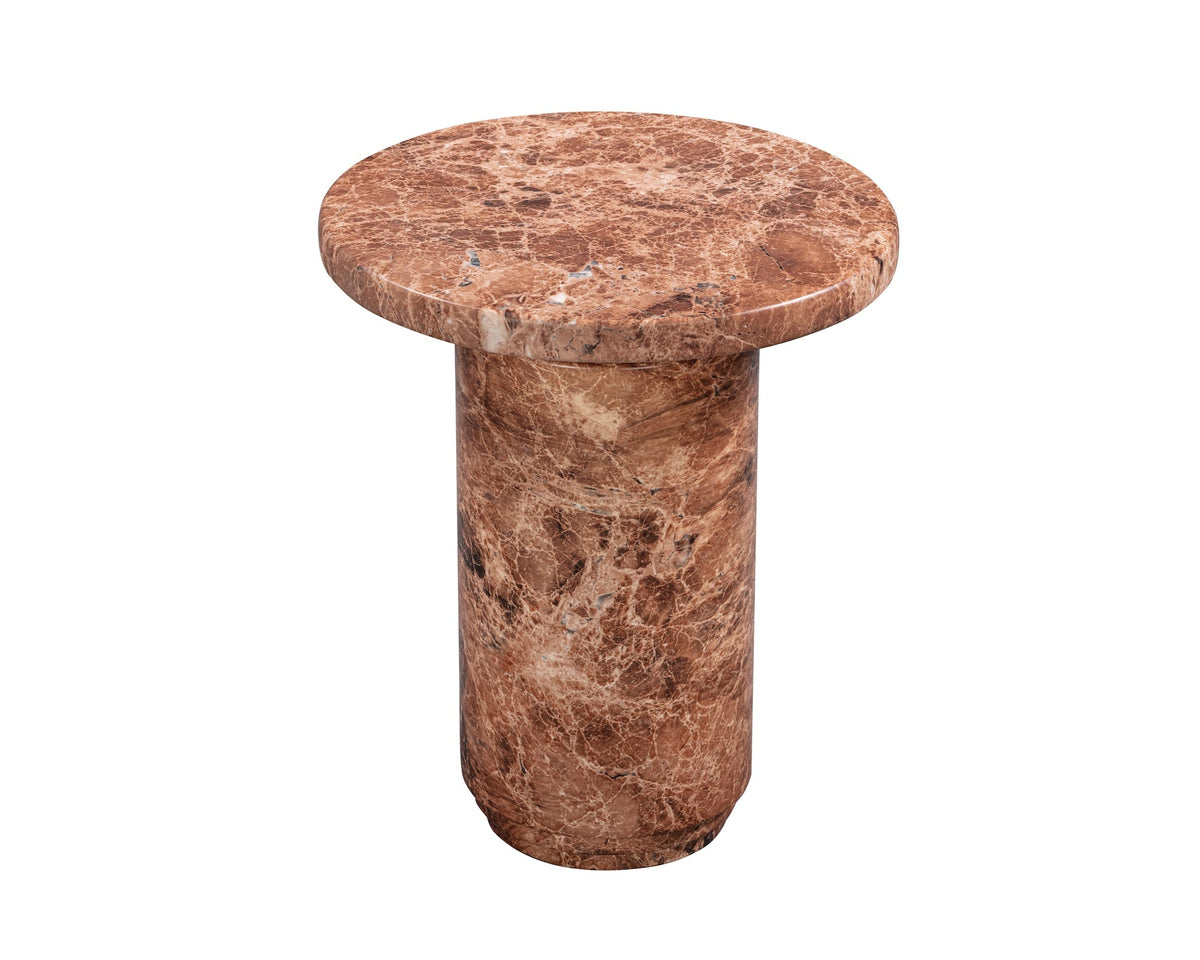 Mila Side Table - Rosso Levanto Liang & Eimil