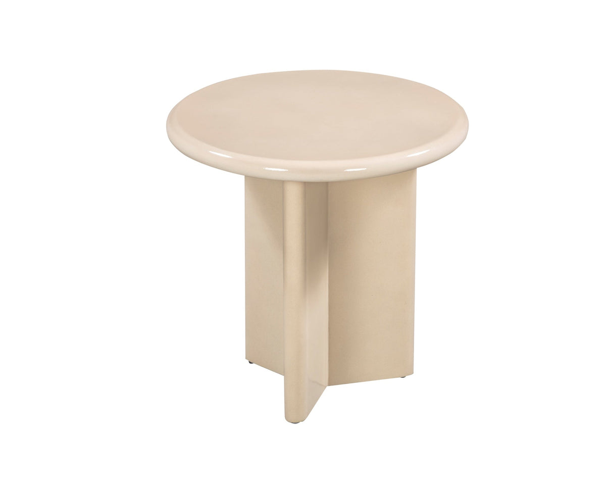Panna Side Table - Buff Enamel Liang & Eimil