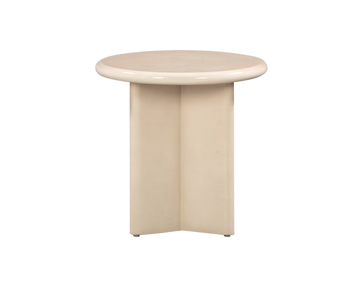 Panna Side Table - Buff Enamel Liang & Eimil