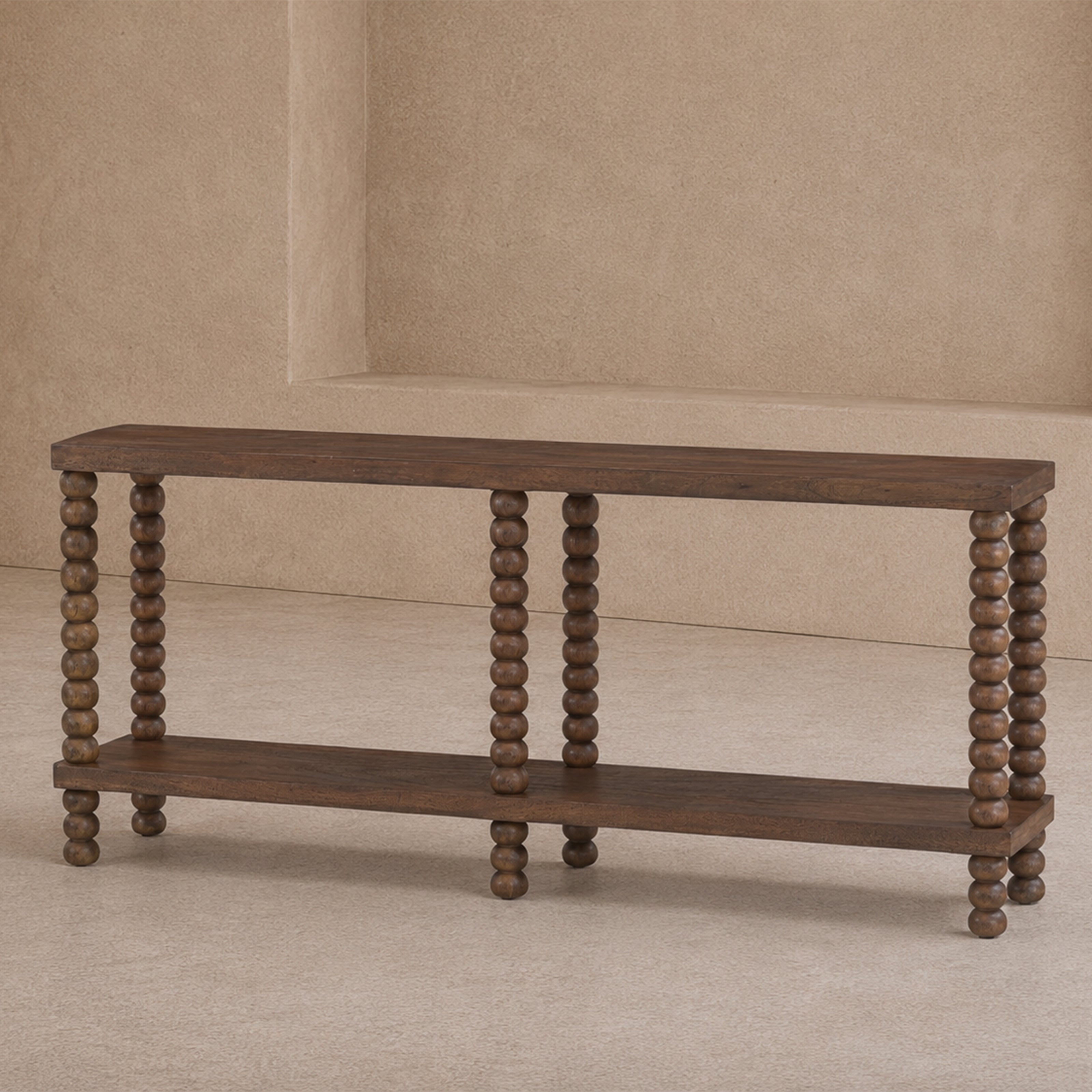 Legend Console Table - Brushed Mid-brown Acacia Wood by Liang & Eimil