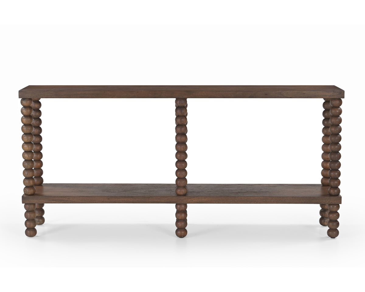Legend Console Table - Brushed Mid-brown Acacia Wood by Liang & Eimil