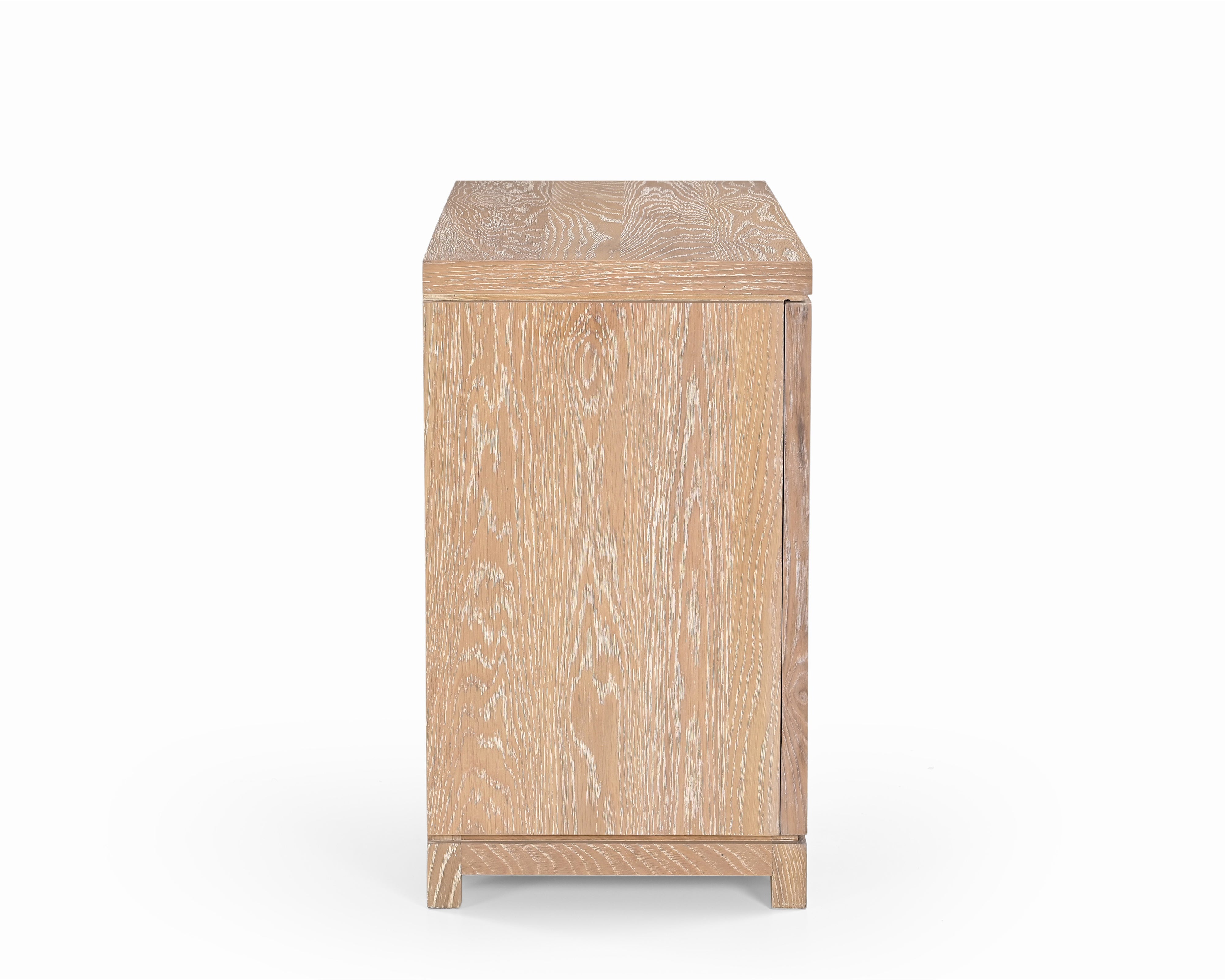 Llauna Brushed Light Beige Oak 2 Door Sideboard by Liang & Eimil