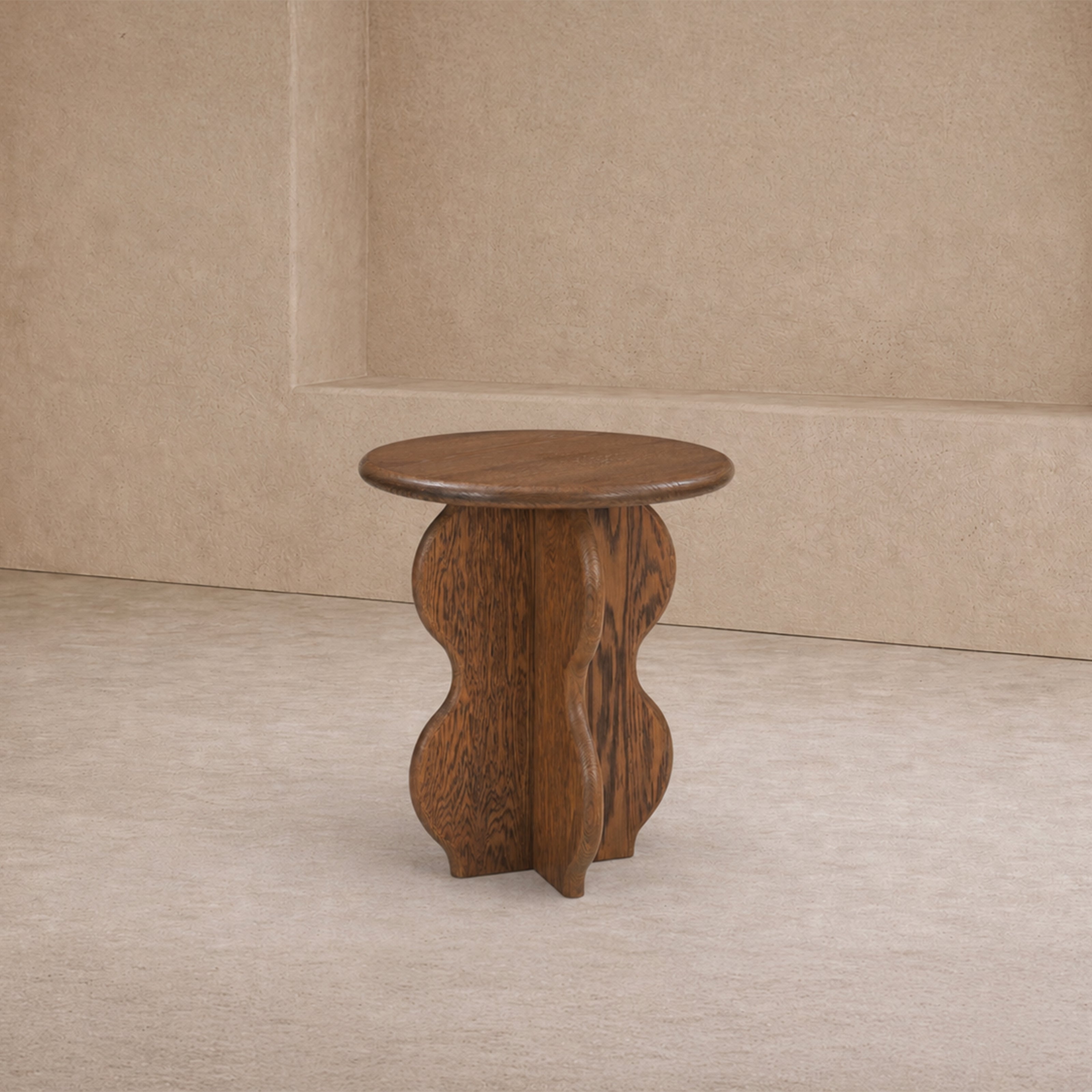 Oltok Oak Side Table Liang & Eimil