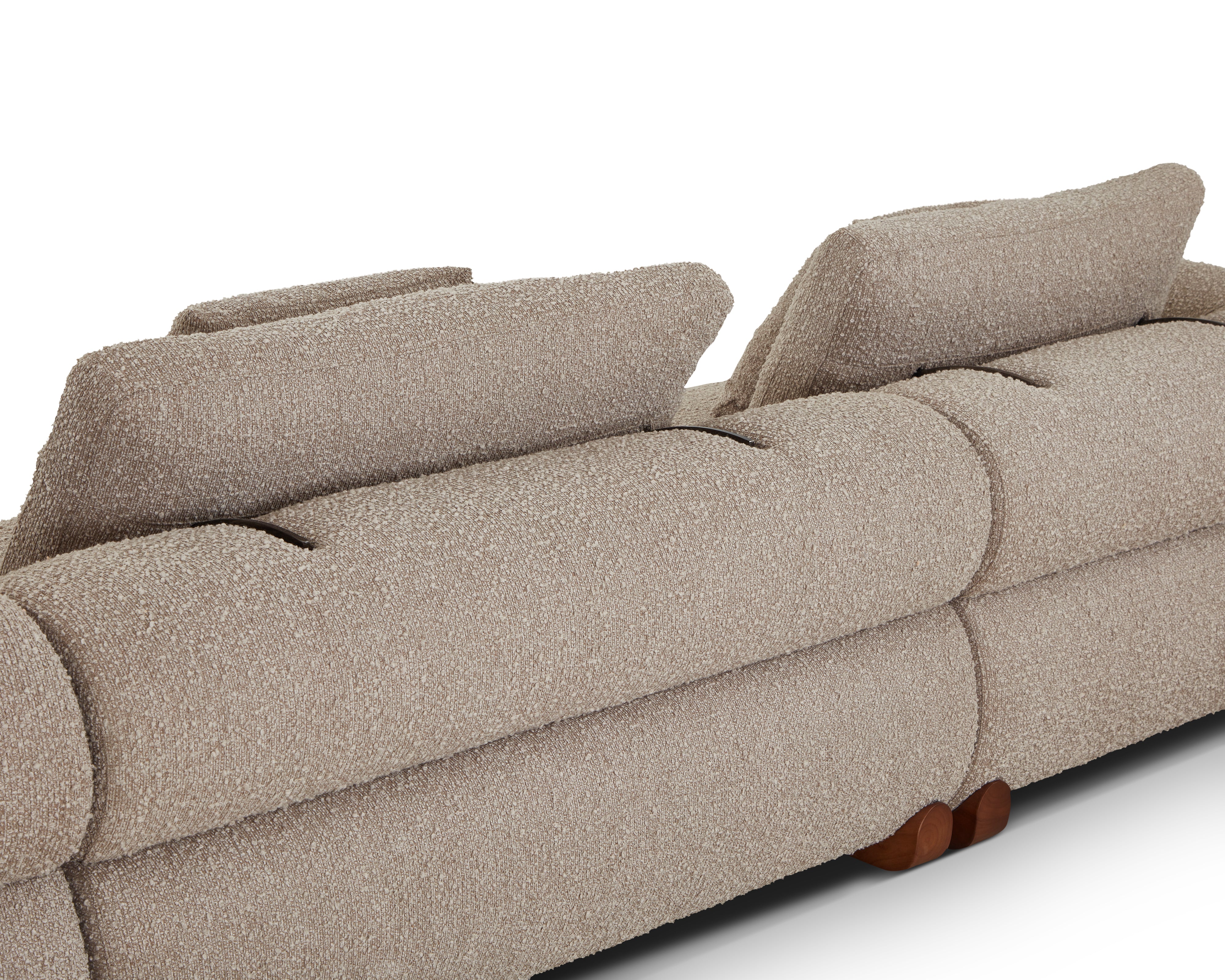 Cotto Modular Sofa Corner - Amalfy Taupe & Middle Brown by Liang & Eimil